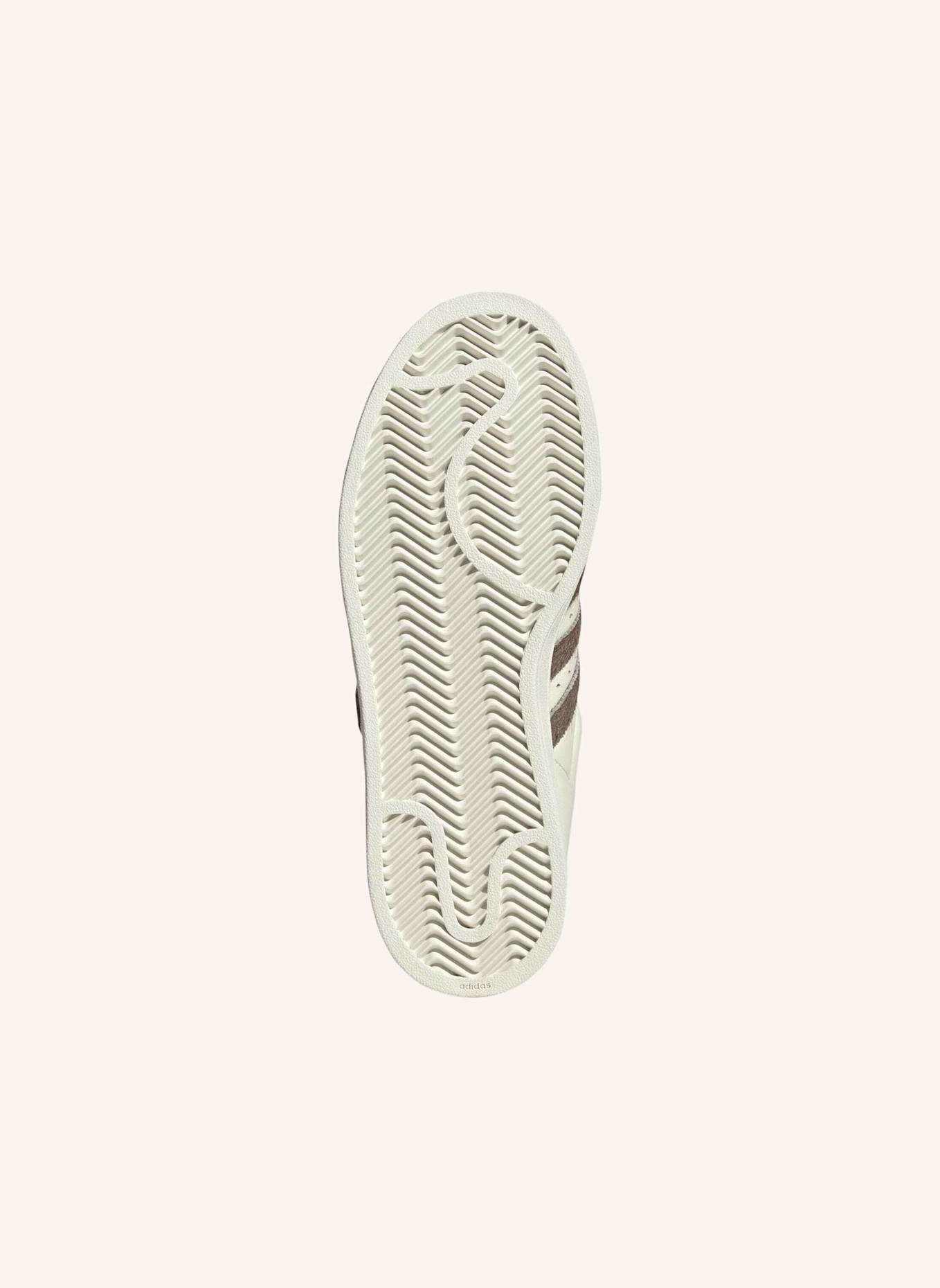 adidas Originals SUPERSTAR II SCHUH: WEISS/ BRAUN