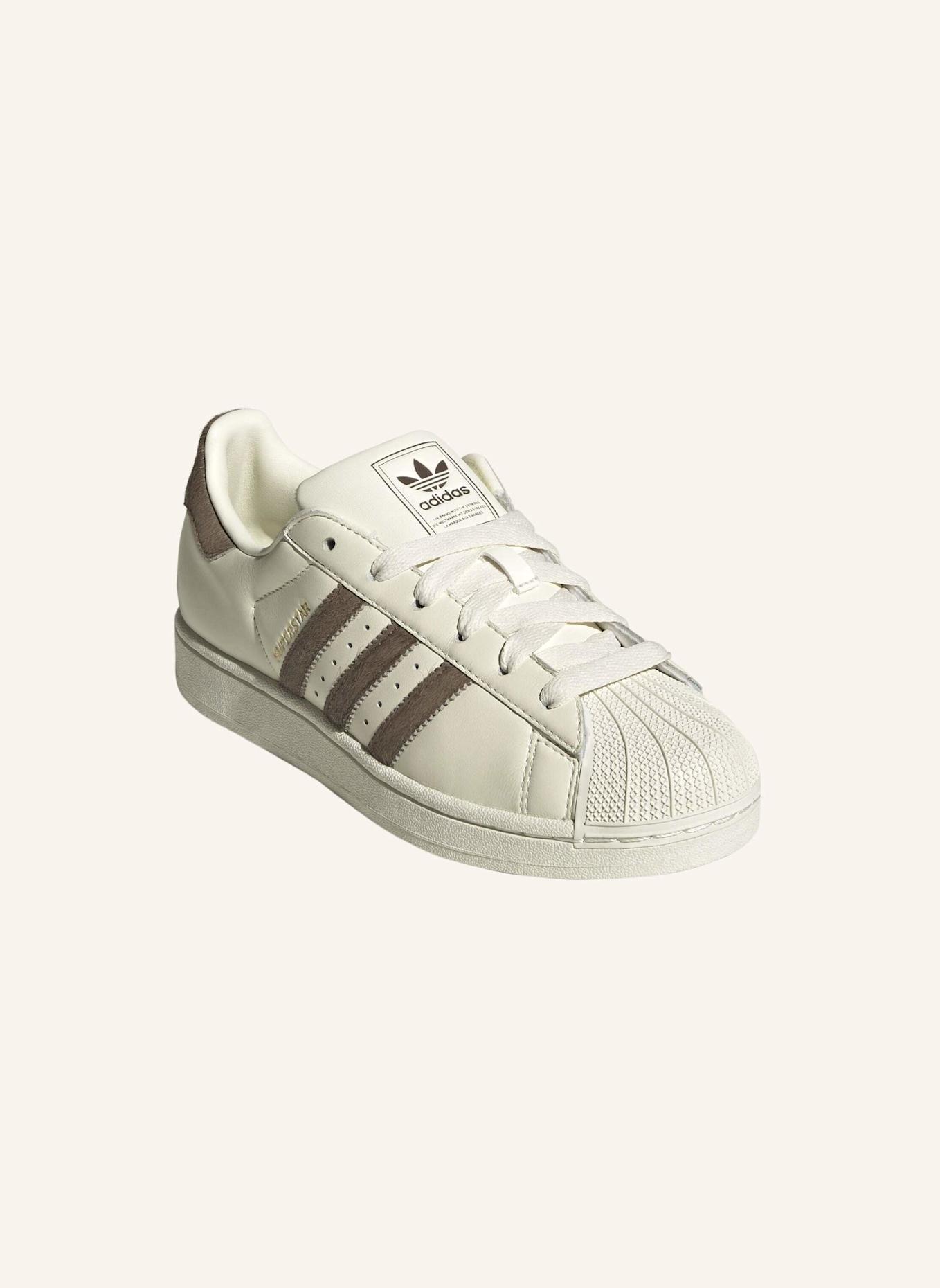 adidas Originals SUPERSTAR II SCHUH: WEISS/ BRAUN