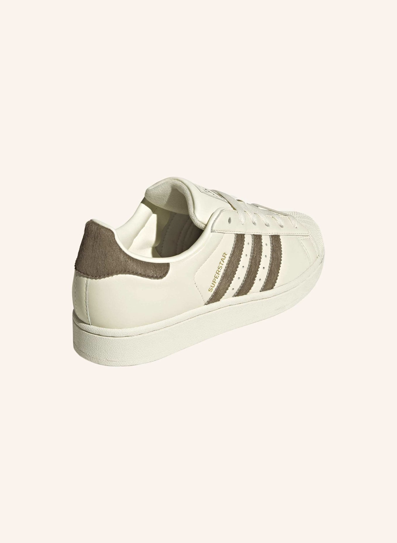 adidas Originals SUPERSTAR II SCHUH: WEISS/ BRAUN