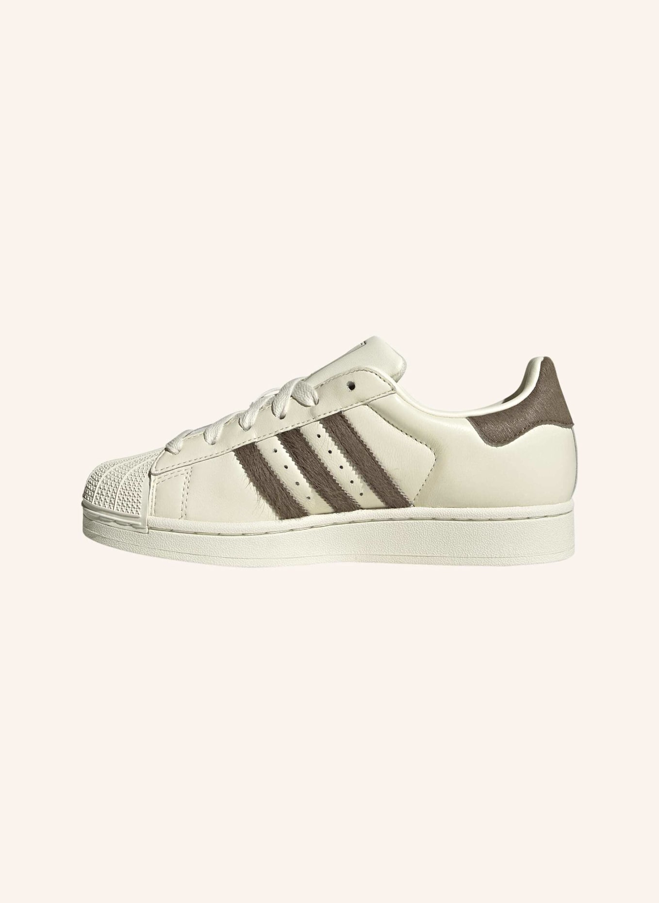 adidas Originals SUPERSTAR II SCHUH: WEISS/ BRAUN