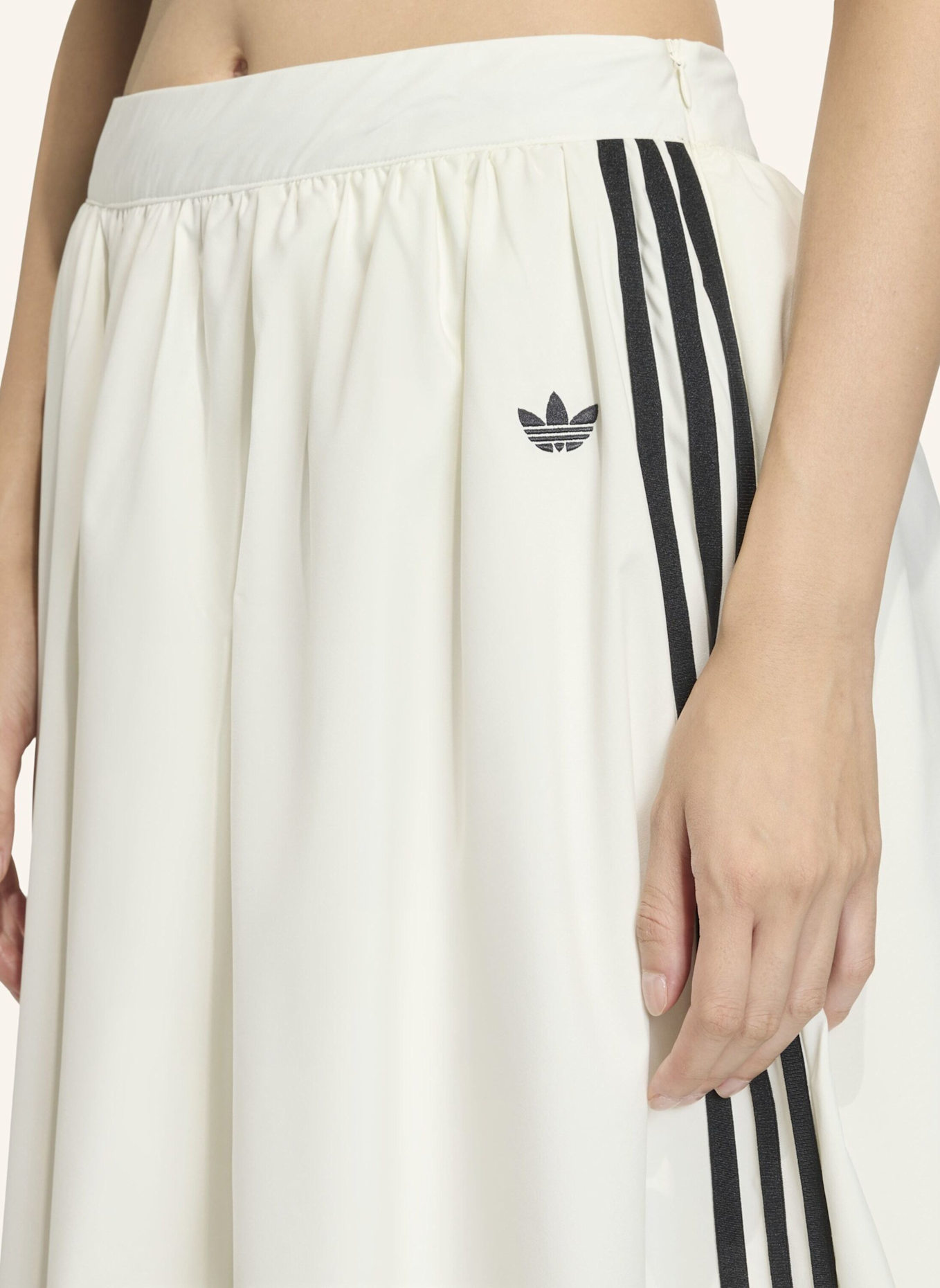 adidas Originals Rock BALLOON LONG mit Galonstreifen: WEISS