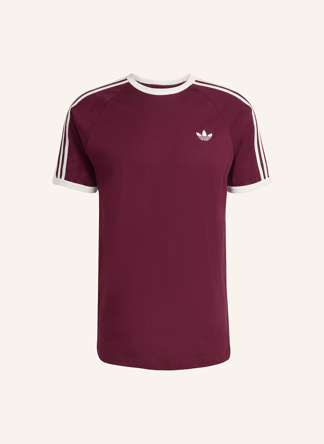adidas Originals T-Shirt 3-STREIFEN: ROT/ WEISS