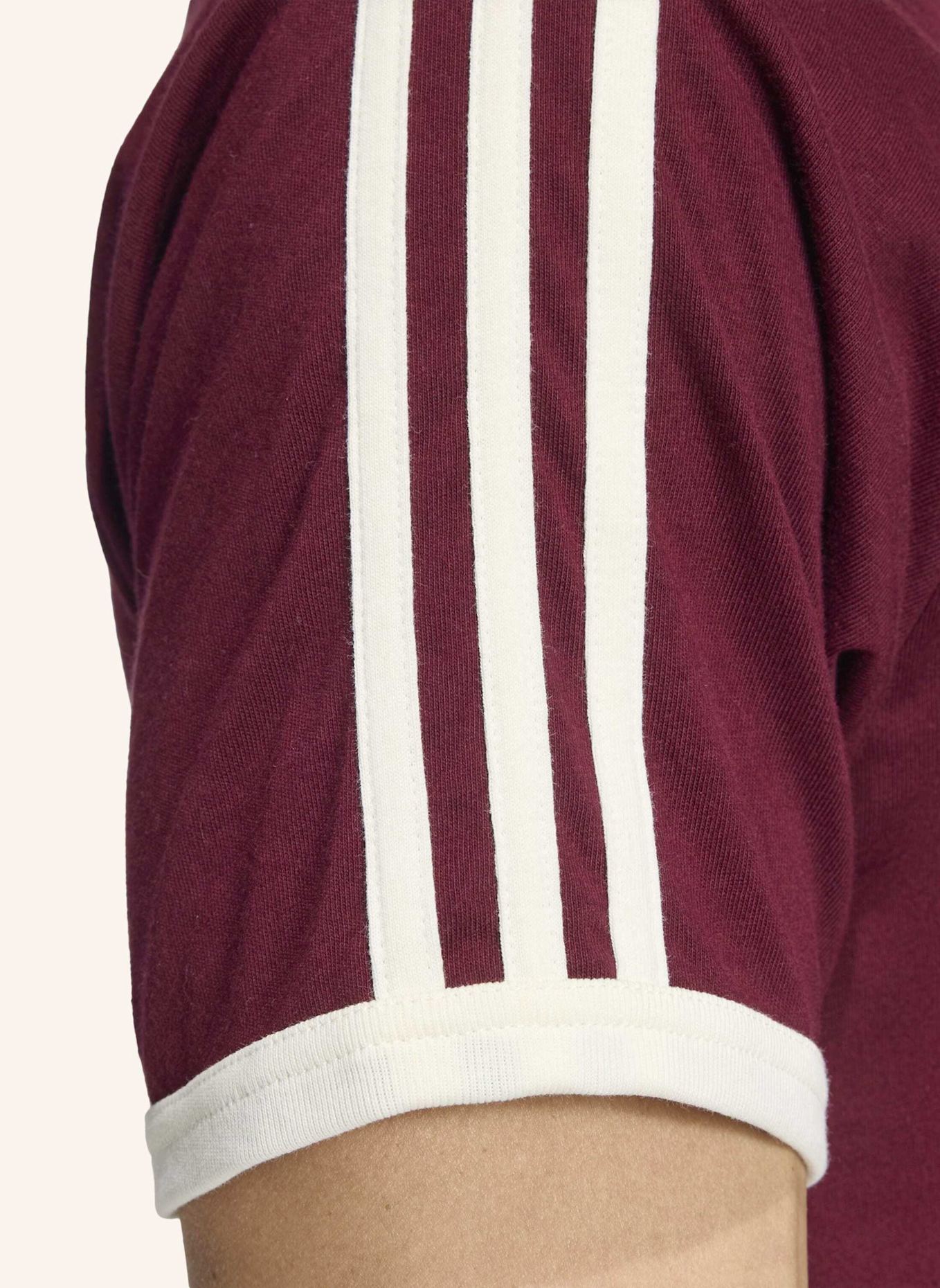 adidas Originals T-Shirt 3-STREIFEN: ROT/ WEISS
