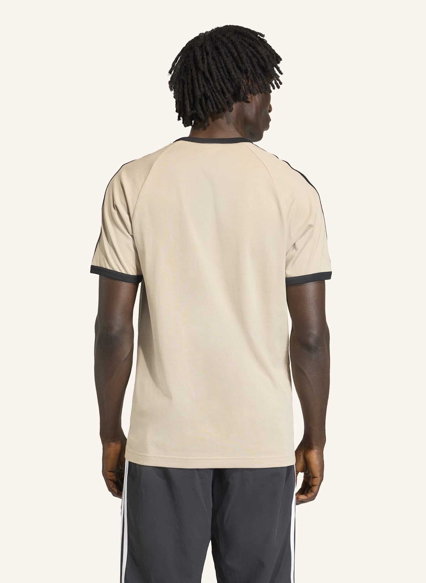 adidas Originals T-Shirt 3-STREIFEN: BEIGE