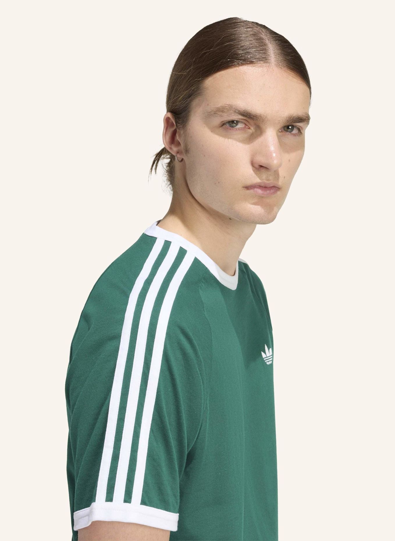 adidas Originals T-Shirt 3-STREIFEN: GRÜN