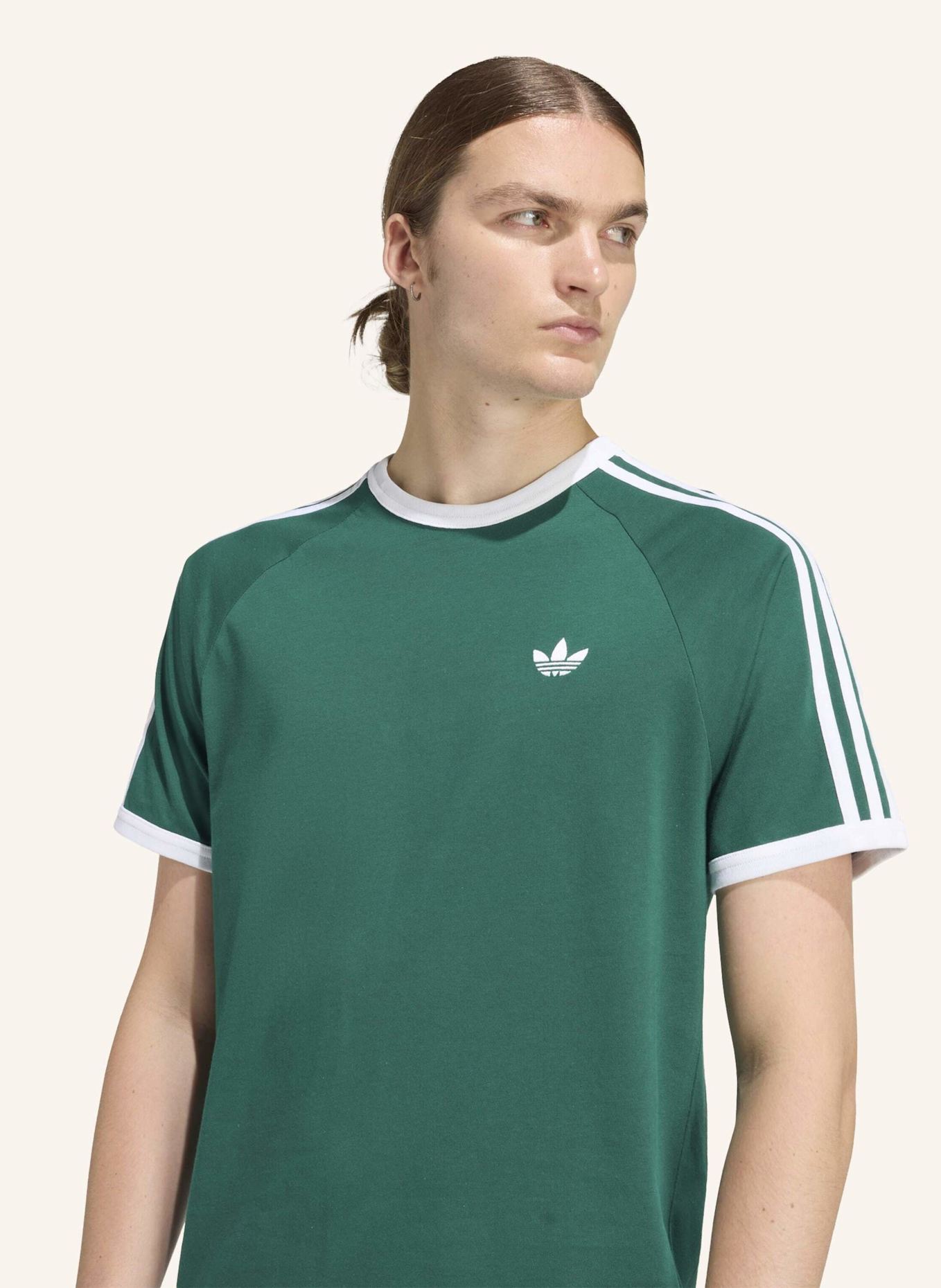 adidas Originals T-Shirt 3-STREIFEN: GRÜN