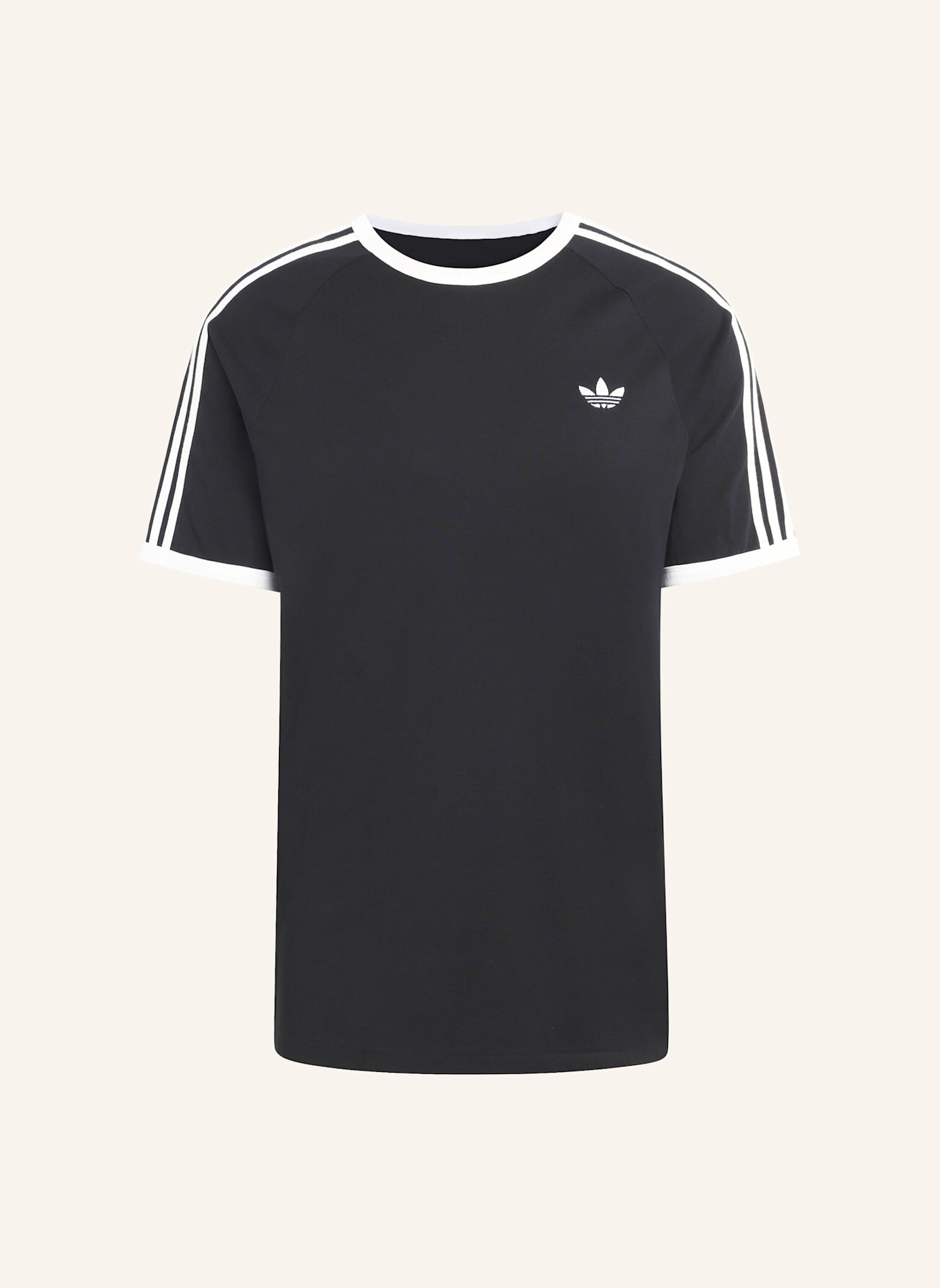 adidas Originals T-Shirt 3-STREIFEN: SCHWARZ