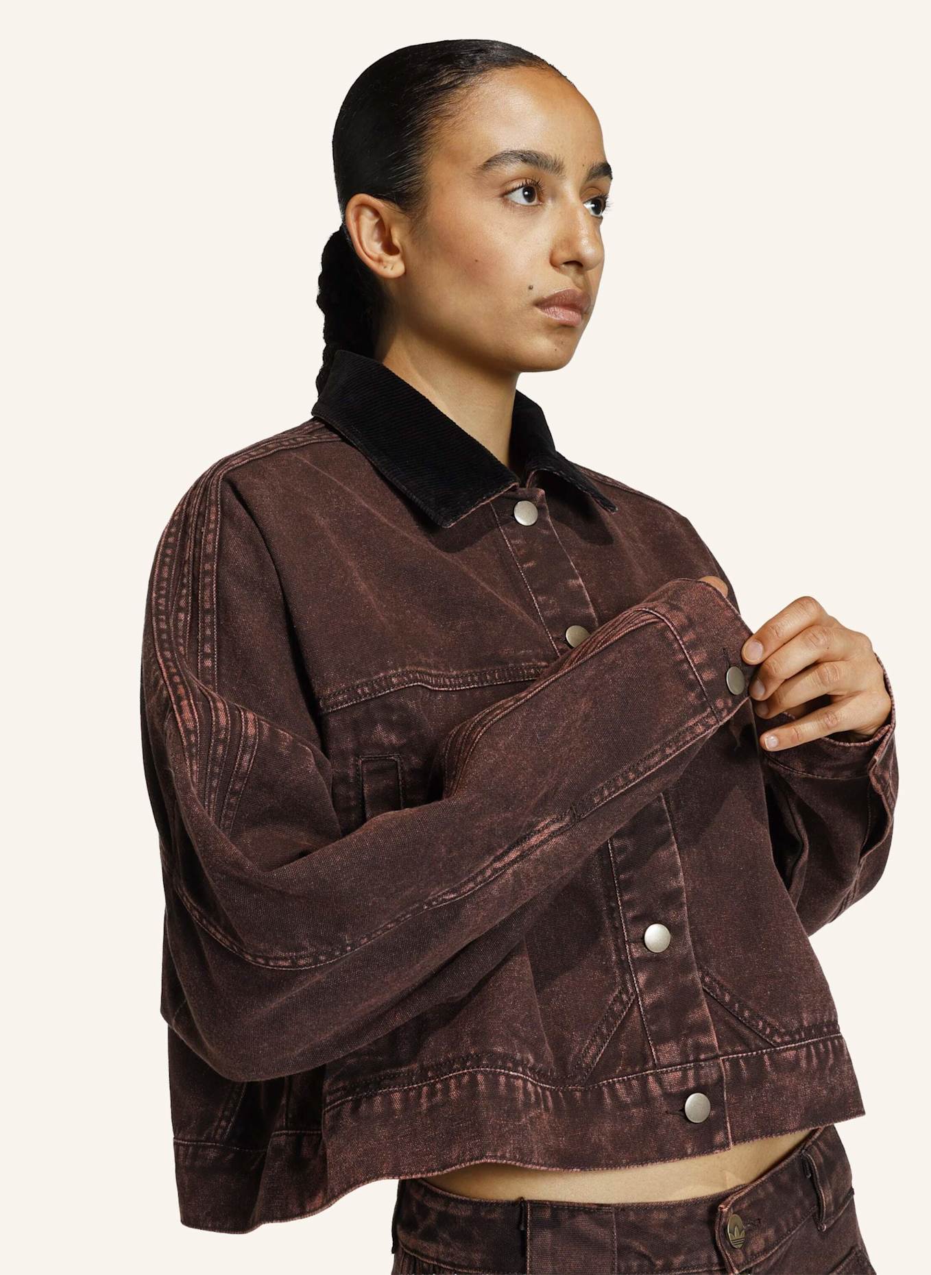 adidas Originals Jeansjacke: BRAUN