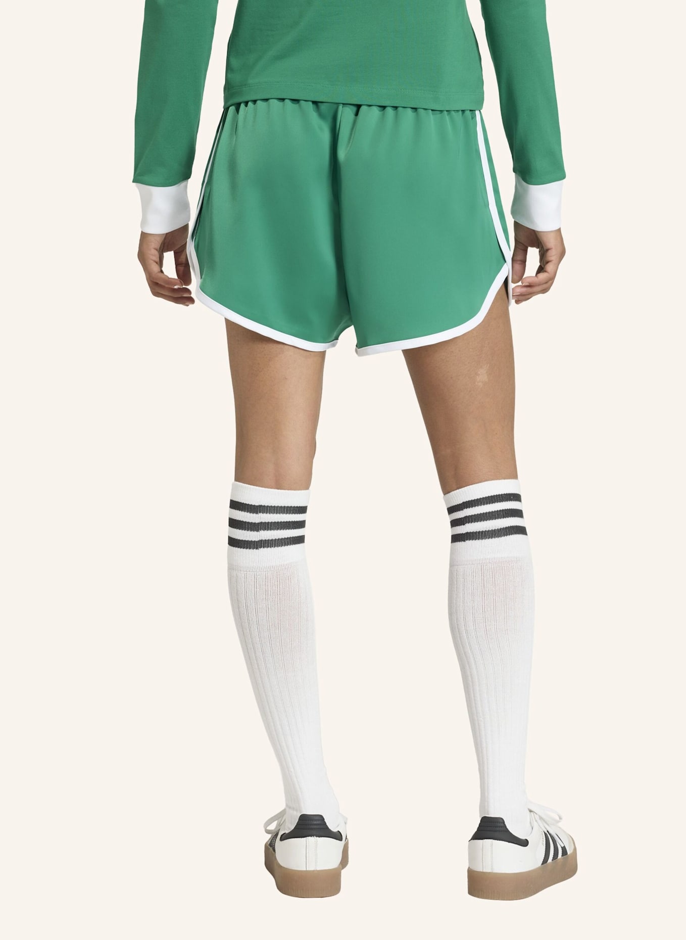 adidas Originals Satinshorts 3 STRIPES SPRINTER: WEISS