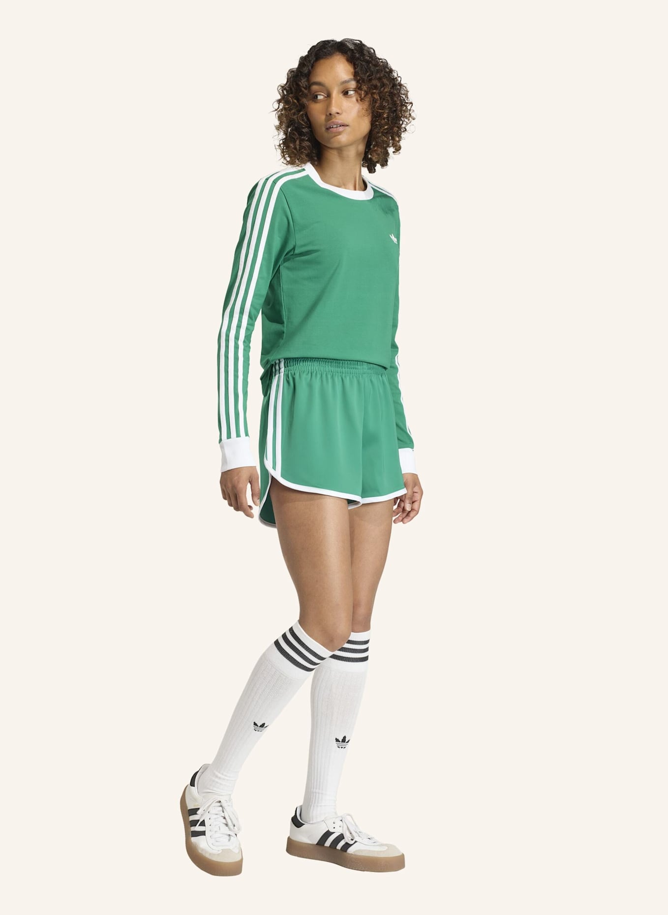 adidas Originals Satinshorts 3 STRIPES SPRINTER: WEISS