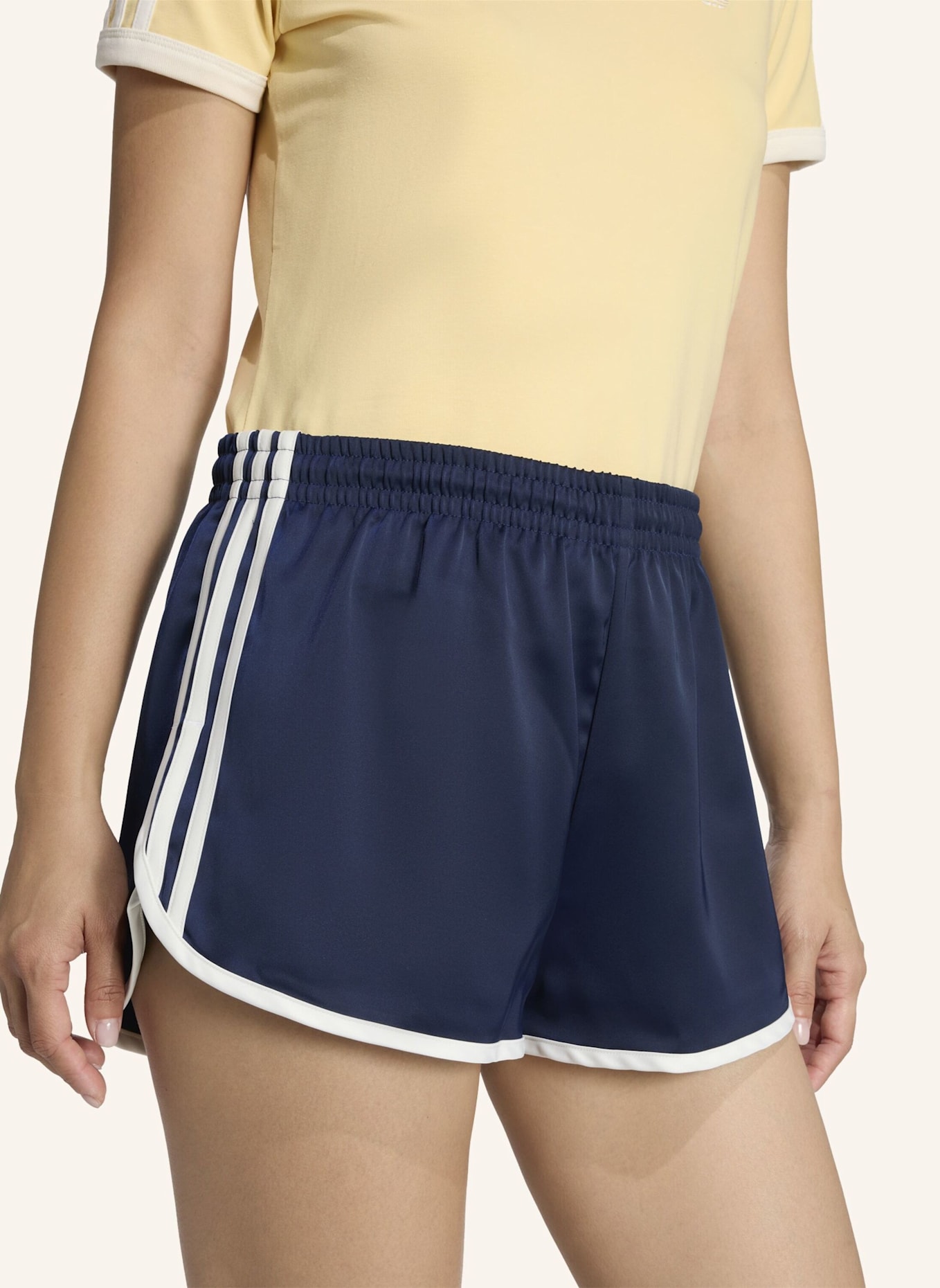 adidas Originals Satinshorts 3 STRIPES SPRINTER: BLAU/ WEISS