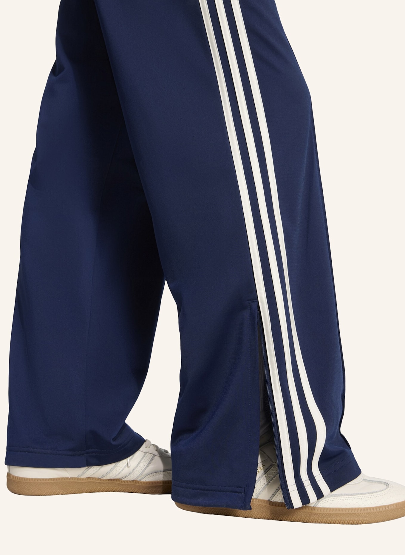 adidas Originals Track Pants FB LOOSE: BLAU/ WEISS
