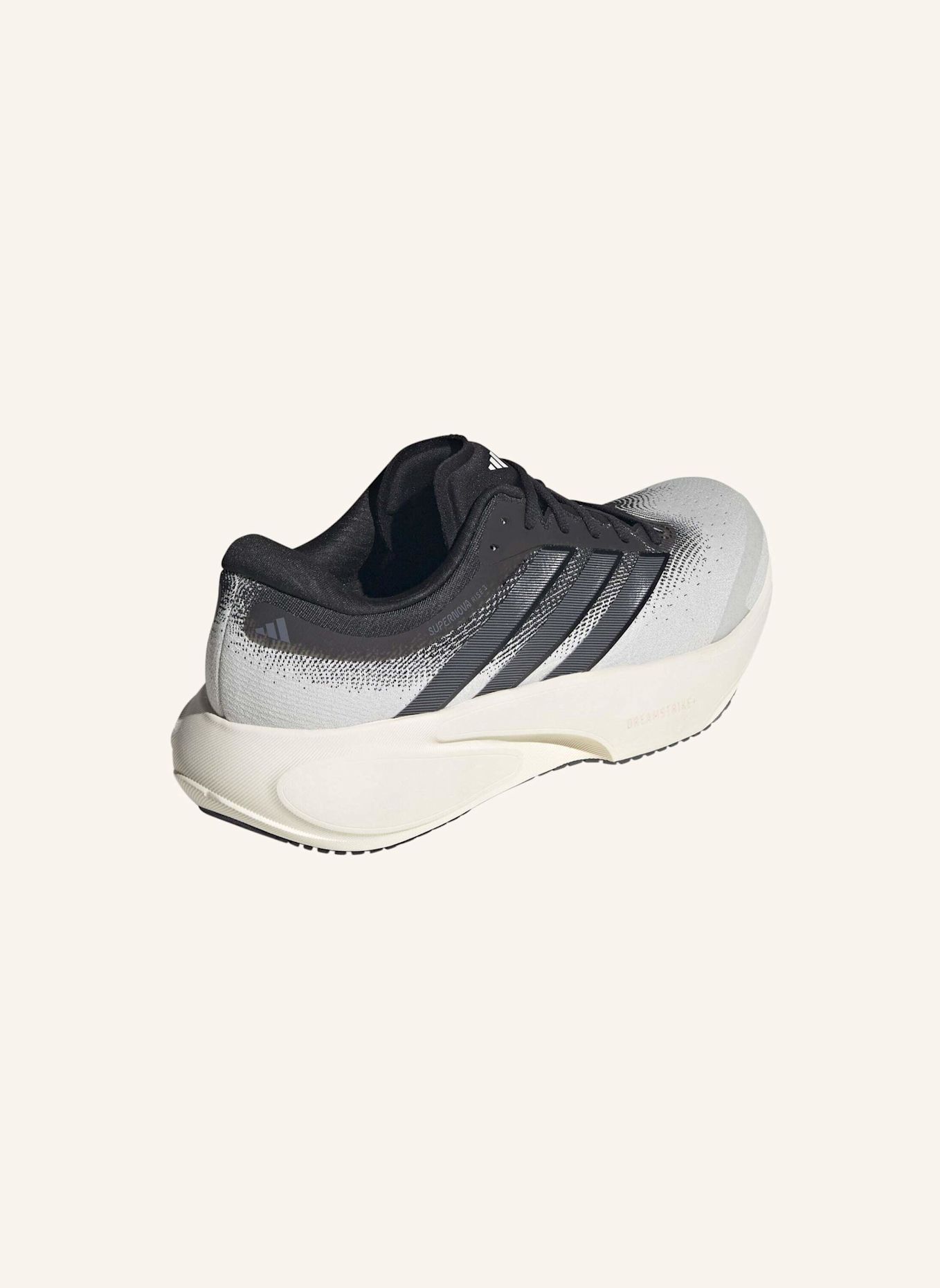 adidas Laufschuhe SUPERNOVA RISE 3: WEISS/ SCHWARZ