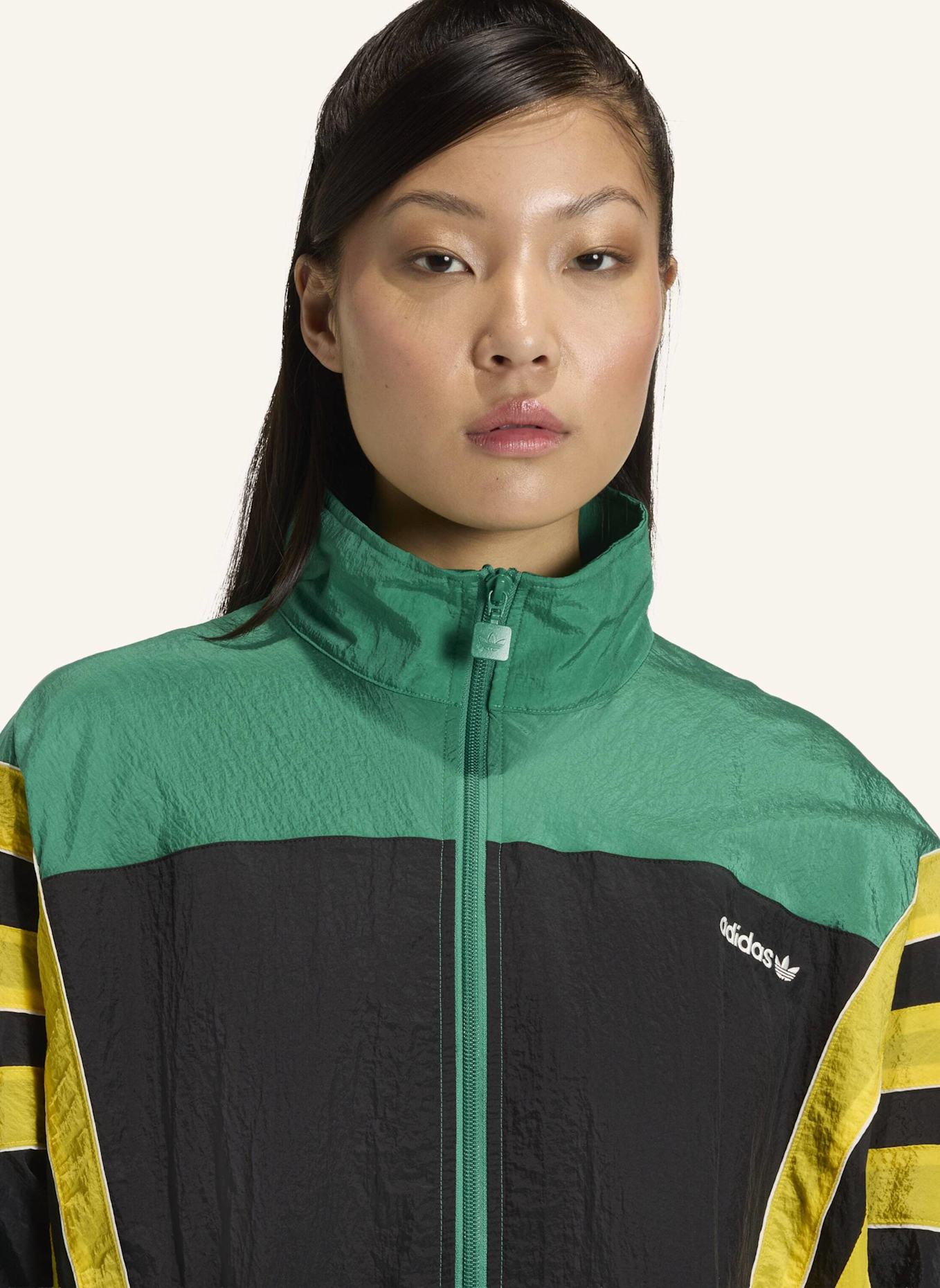 adidas Originals SANTIAGO WOVEN TRACK TOP: GRÜN