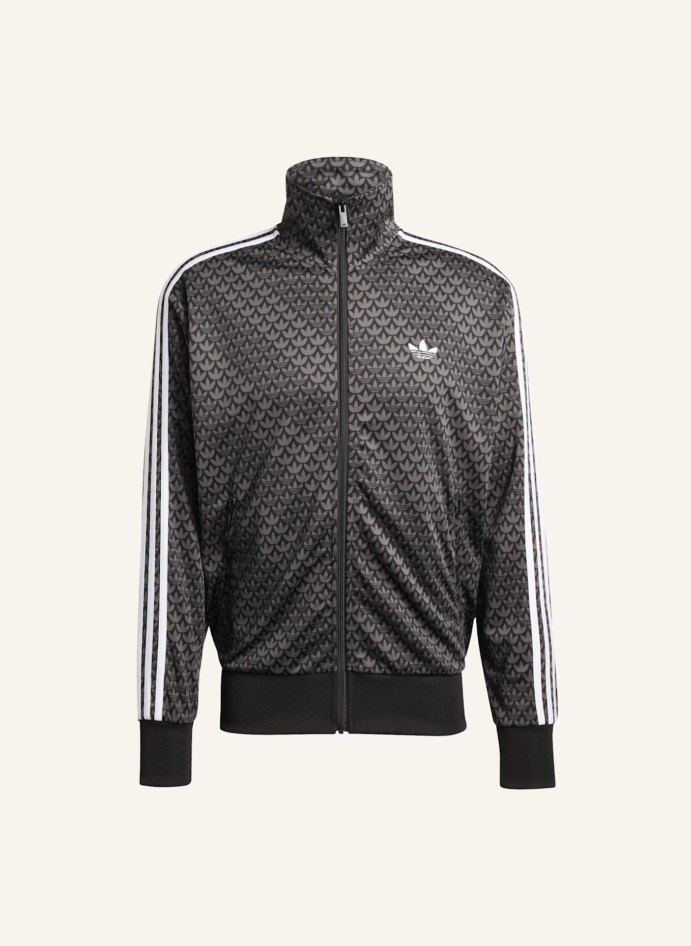adidas Originals FIREBIRD LOOSE MONOGRAM TRAININGSJACKE: SCHWARZ