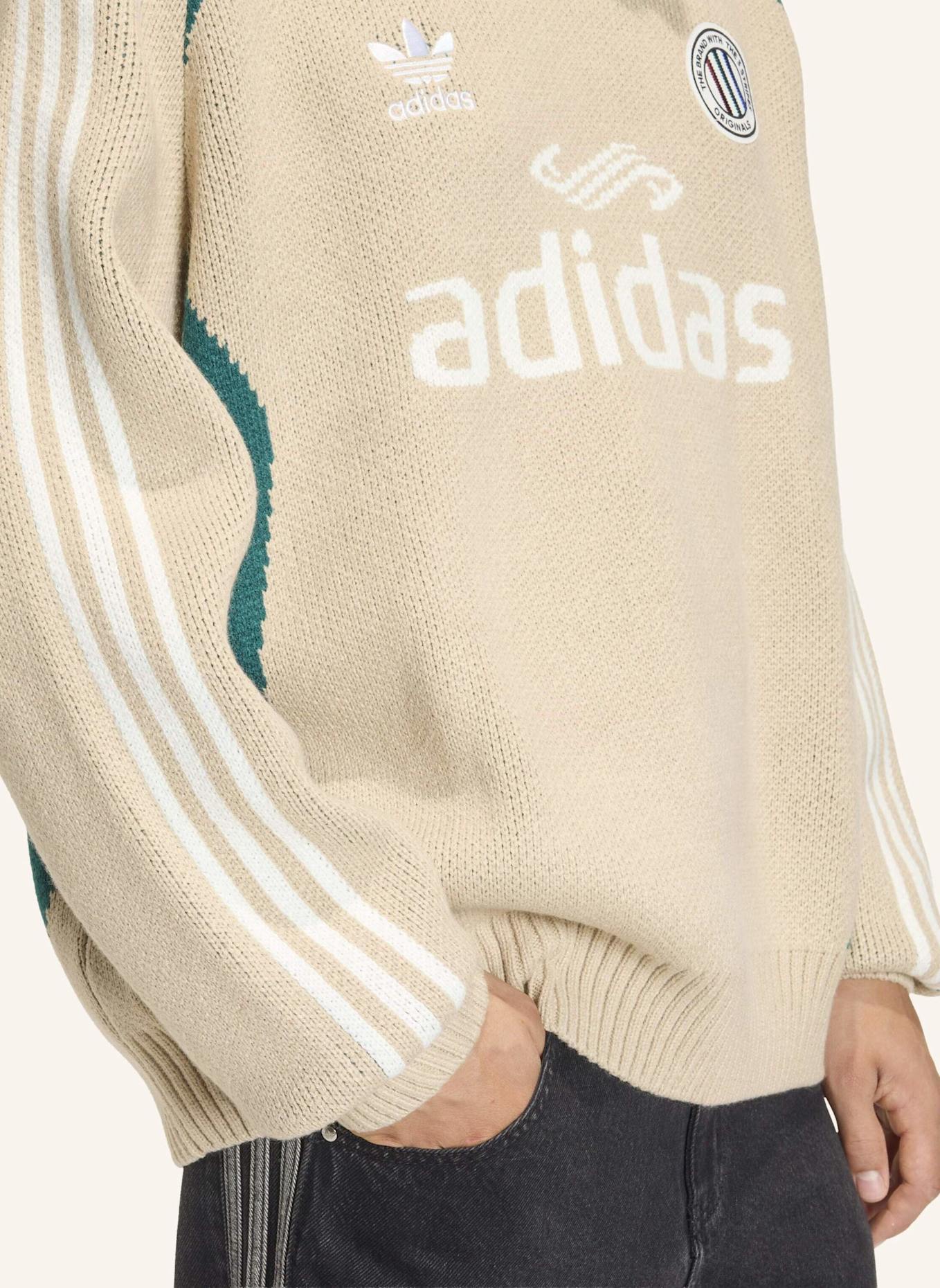 adidas Originals ADICOLOR BLOKECORE PULLOVER – GENDERNEUTRAL: BEIGE
