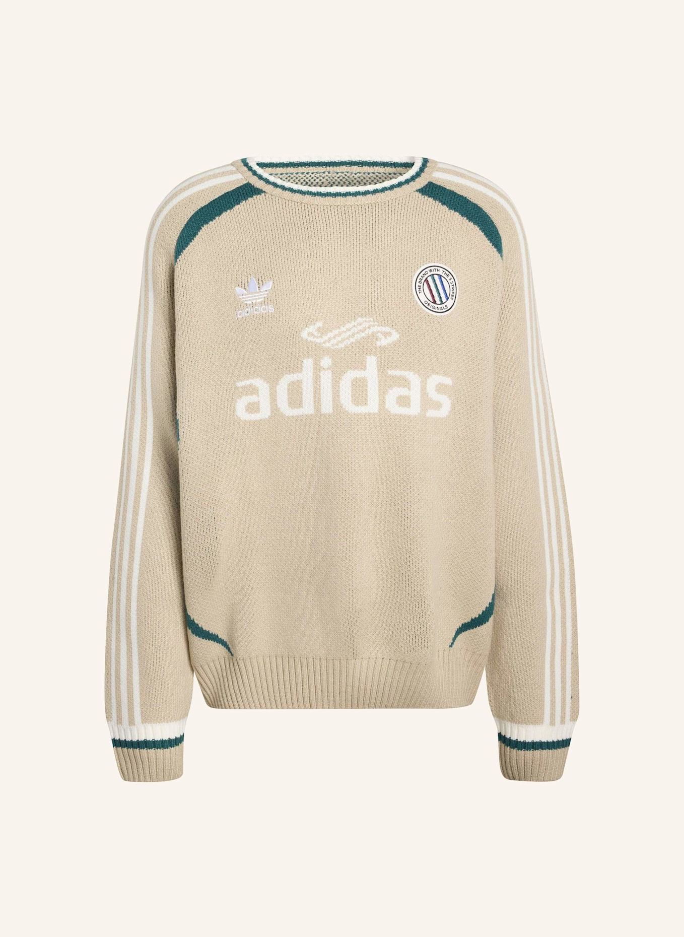adidas Originals ADICOLOR BLOKECORE PULLOVER – GENDERNEUTRAL: BEIGE