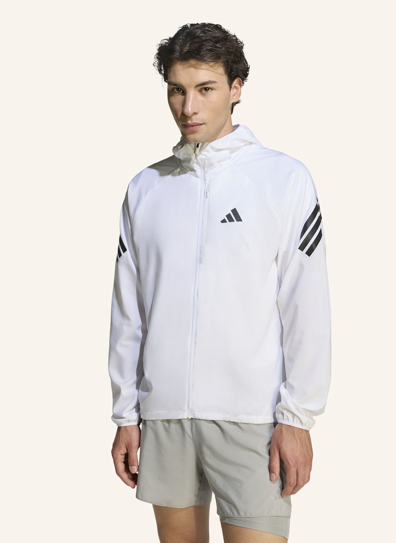 adidas ADI365 ICONIC JACKE: WEISS