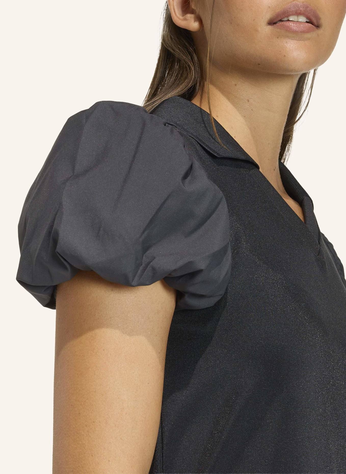 adidas Originals KLEID MIT BALLONÄRMELN: SCHWARZ