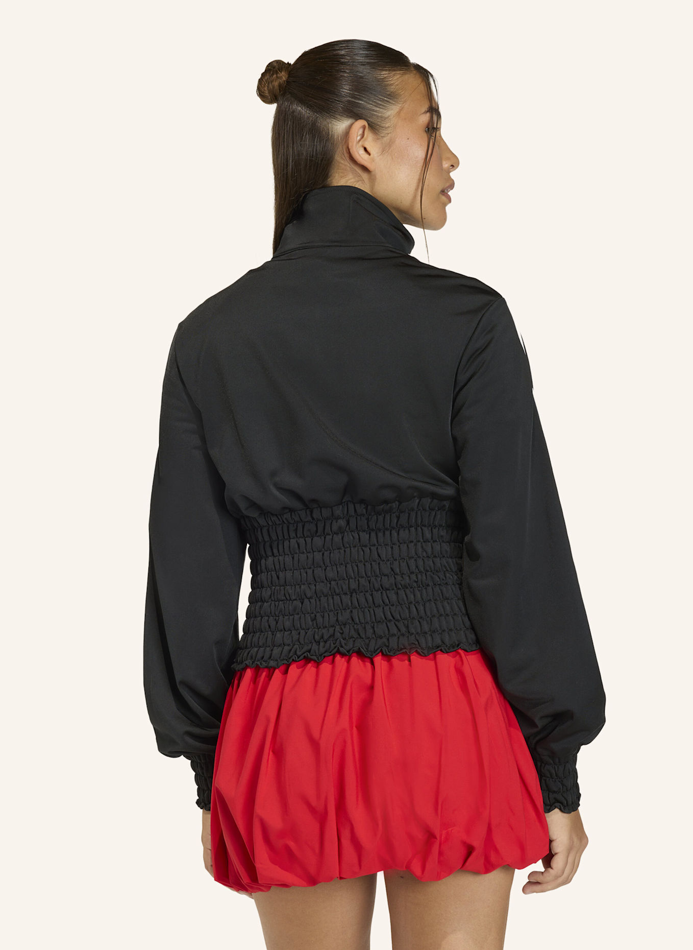 adidas Originals GESMOKTES FIREBIRD TRACK TOP: SCHWARZ