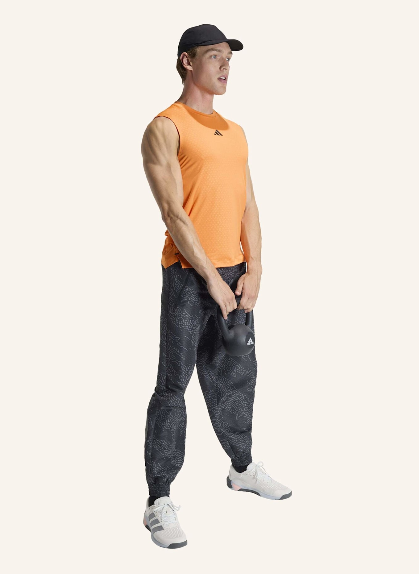 adidas Tanktop D4T POWER: ORANGE