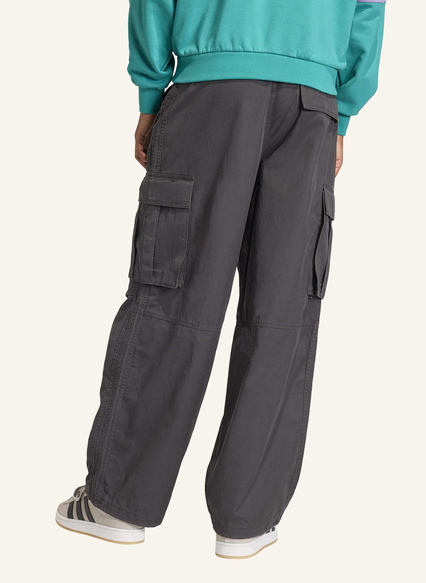 adidas Originals 90S ALTERNATIVE SPORT WASHED CARGOHOSE: GRAU