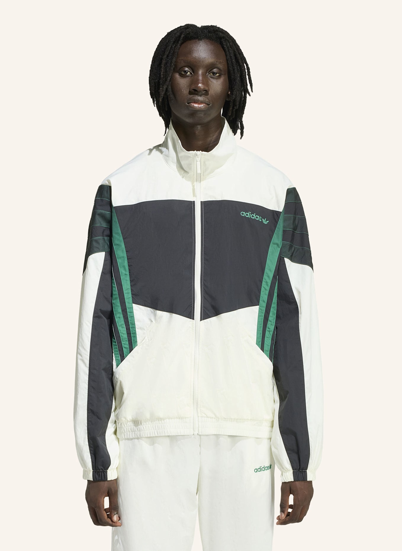 adidas Originals SANTIAGO TRACK TOP: WEISS