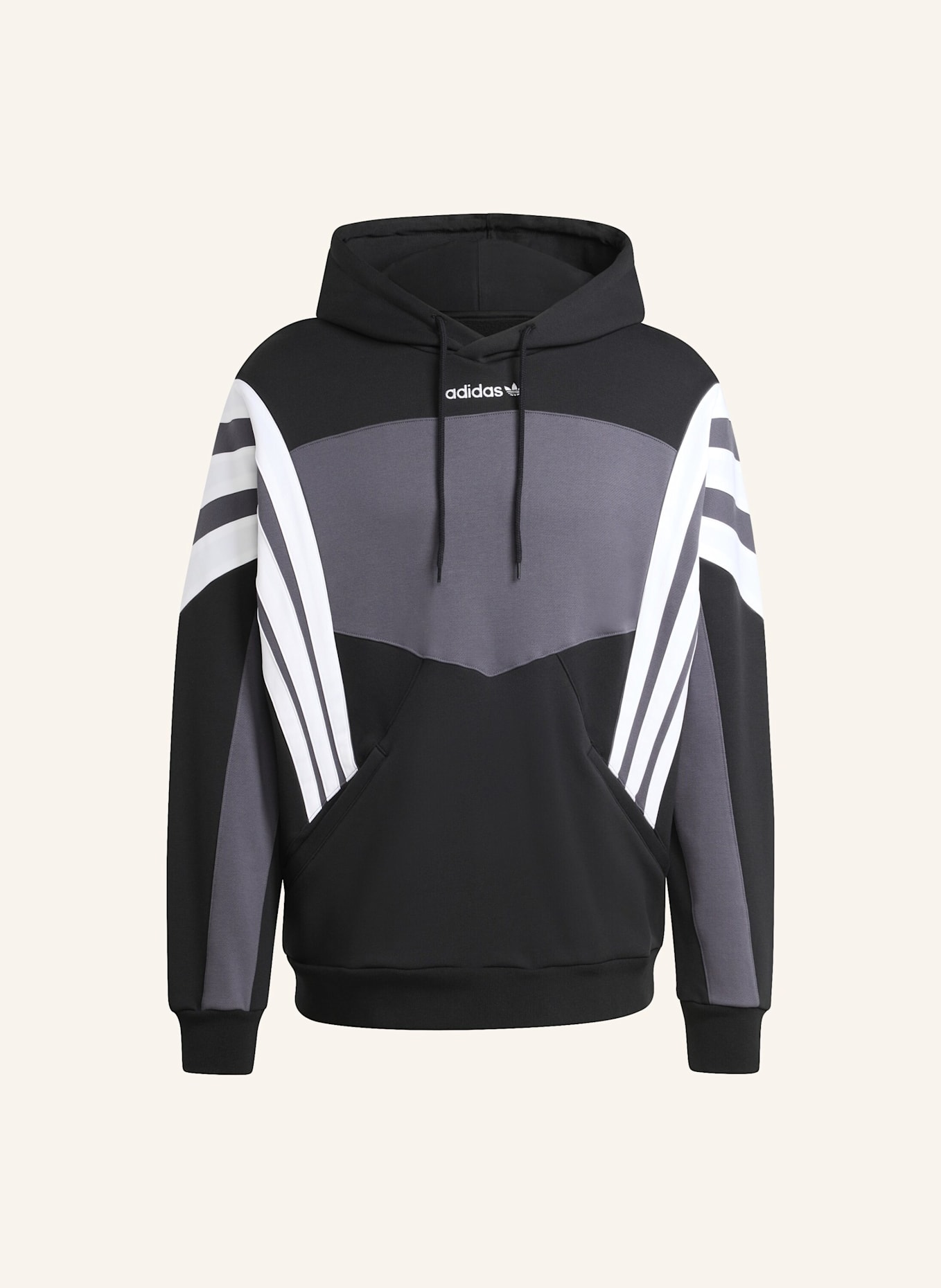adidas Originals SANTIAGO HD HOODIE: SCHWARZ