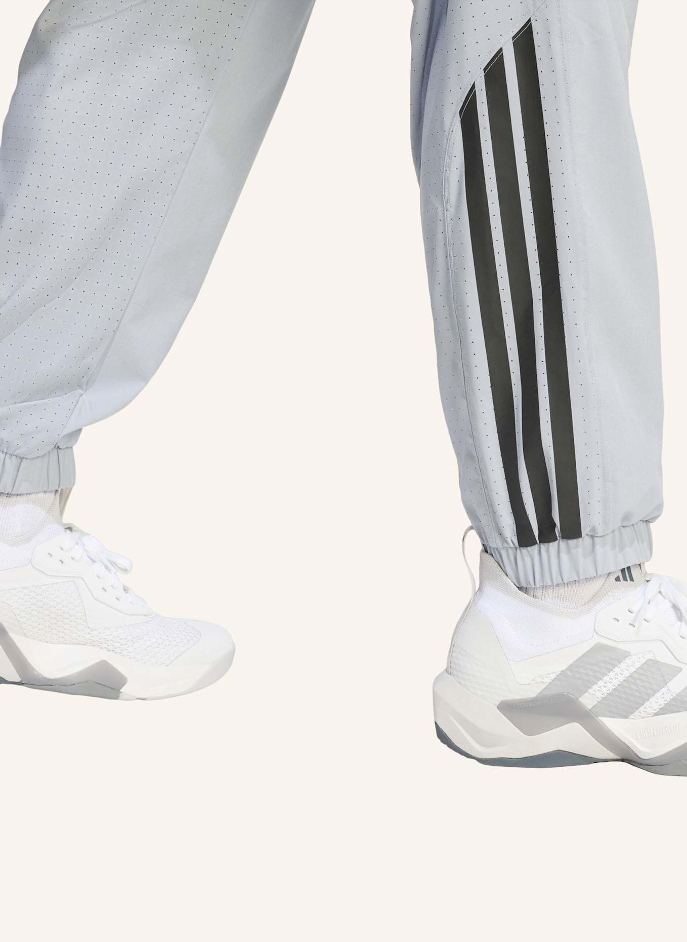 adidas TECH ESSENTIALS WORKOUT TRAININGSHOSE: GRAU
