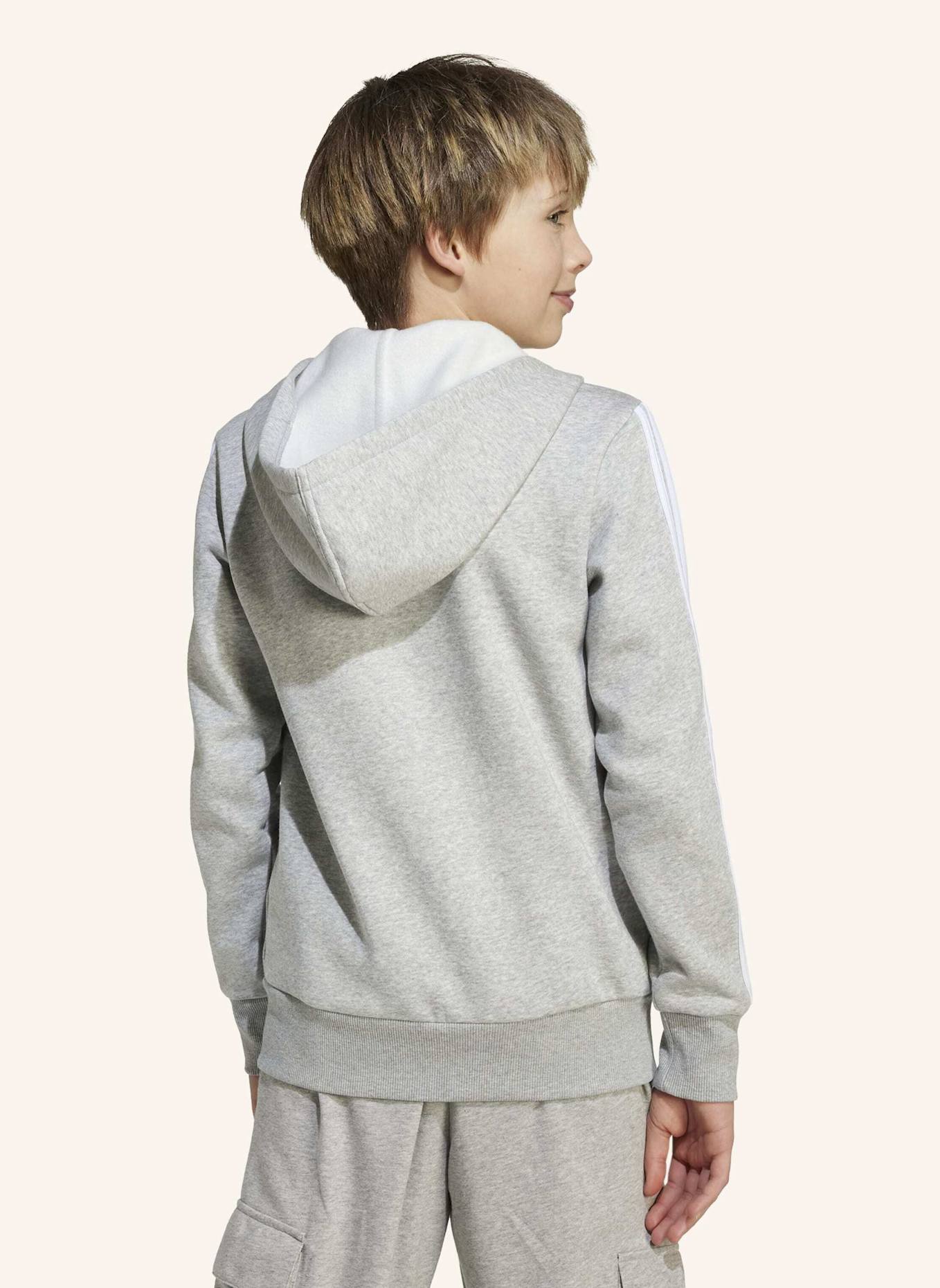 adidas Sweatjacke ESSENTIALS FULL ZIP: WEISS