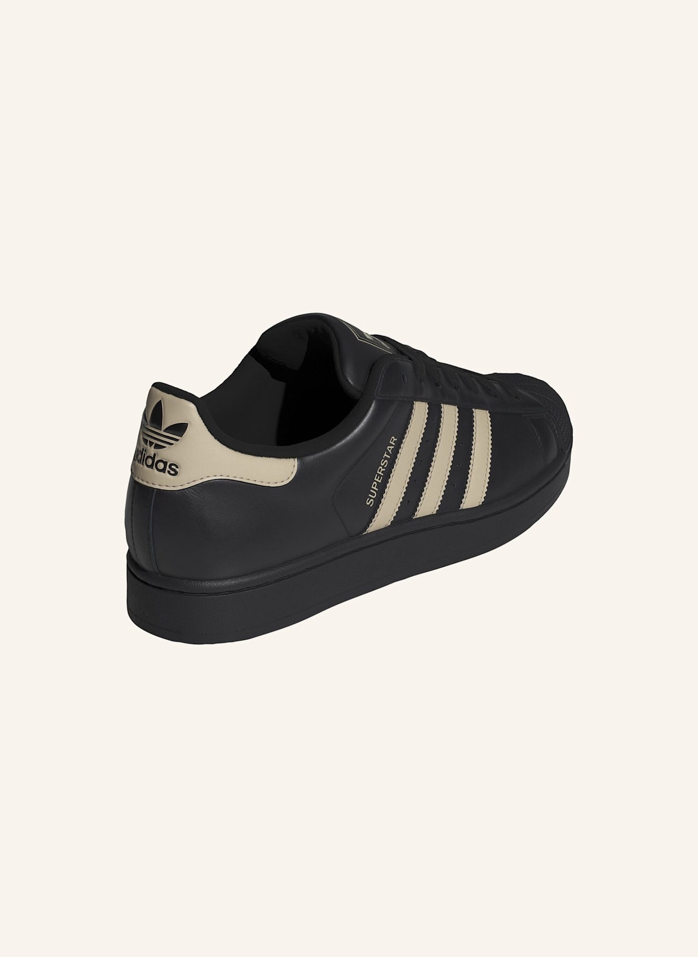 adidas Originals Sneaker SUPERSTAR II: SCHWARZ/ BEIGE