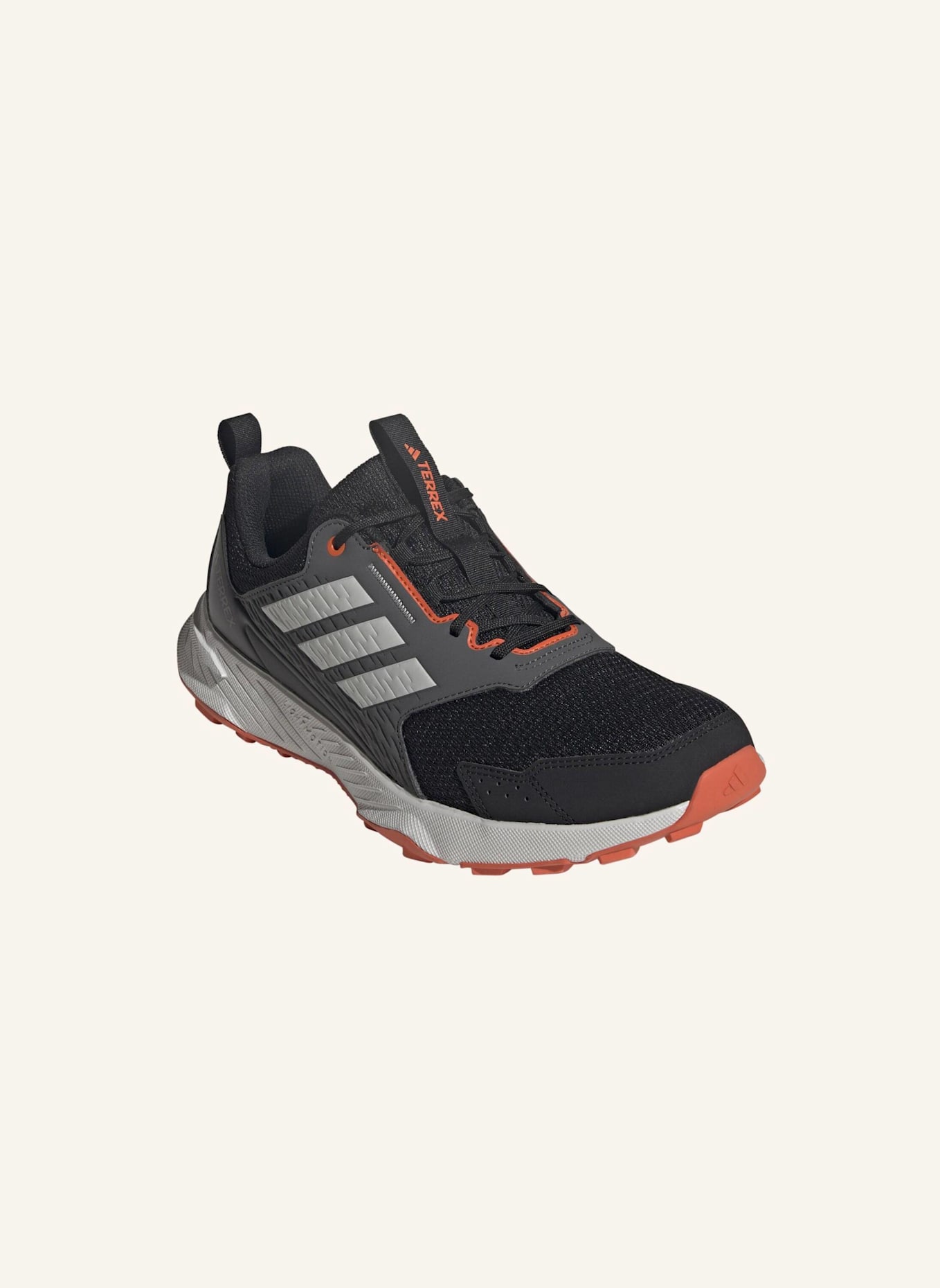 adidas TERREX TRACEFINDER TRAILRUNNING-SCHUH: SCHWARZ/ GRAU/ ORANGE
