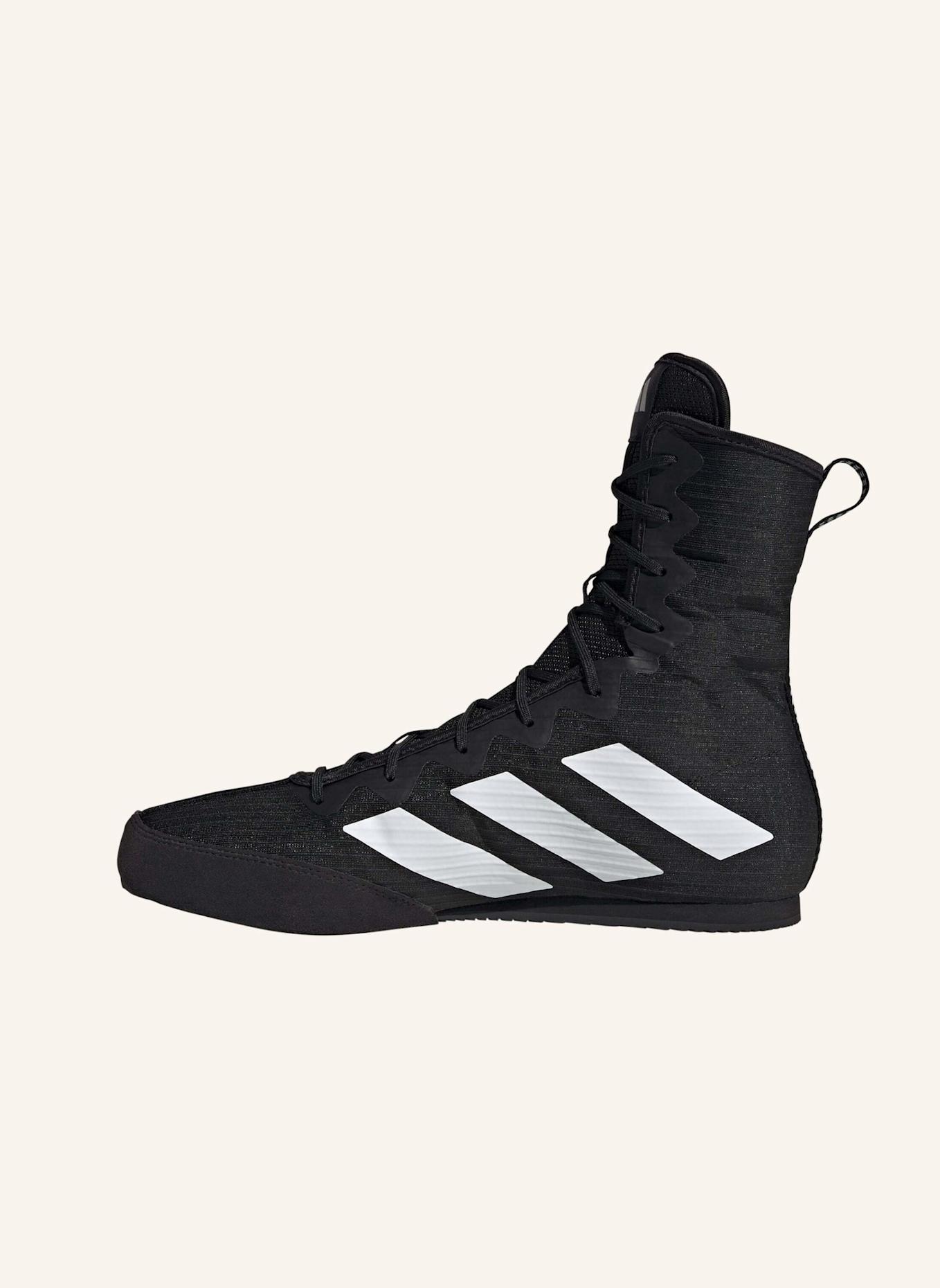 adidas BOX HOG 4 BOXSCHUH: SCHWARZ/ WEISS