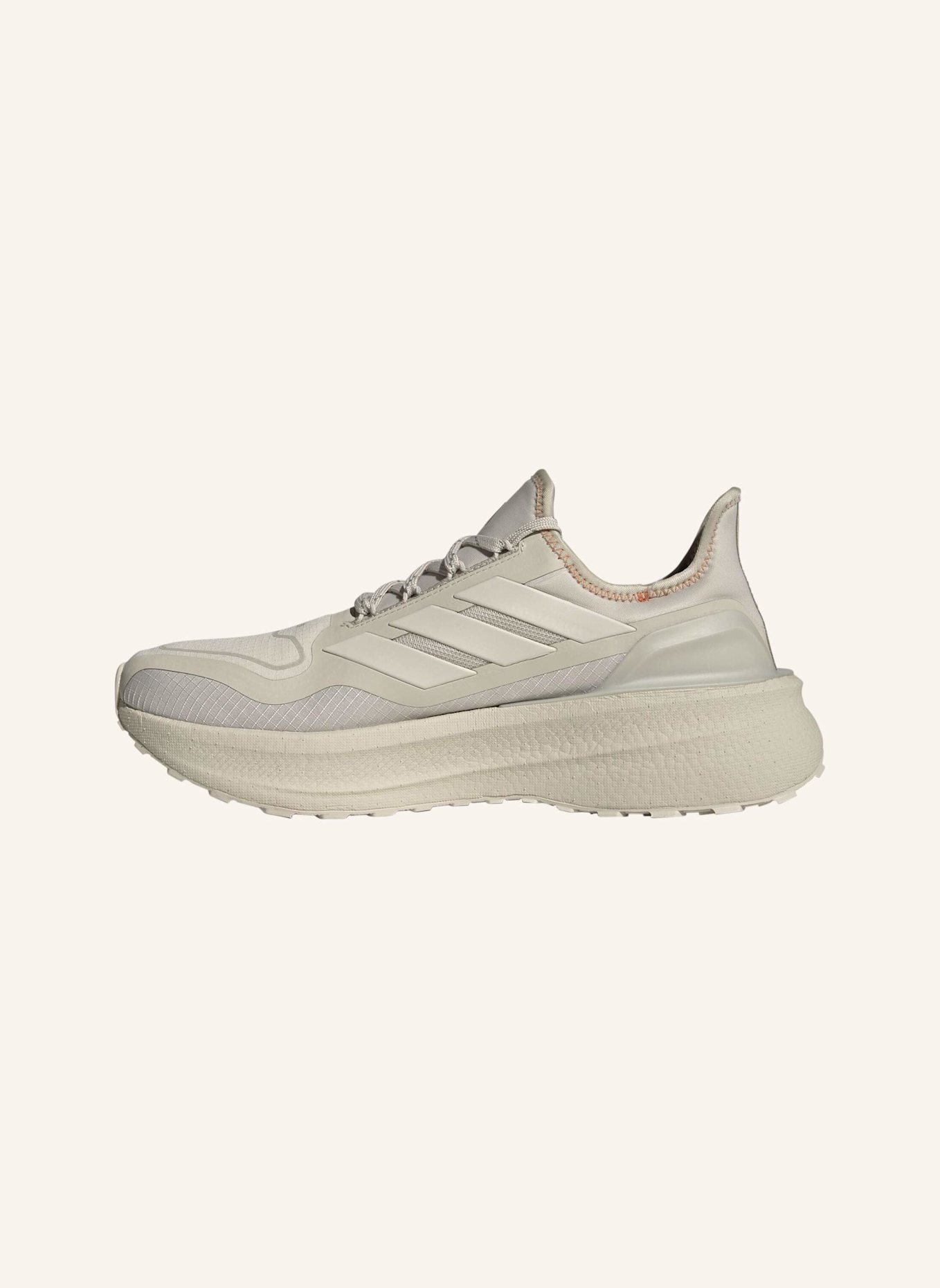 adidas ULTRABOOST 5 GTX: BEIGE/ ORANGE