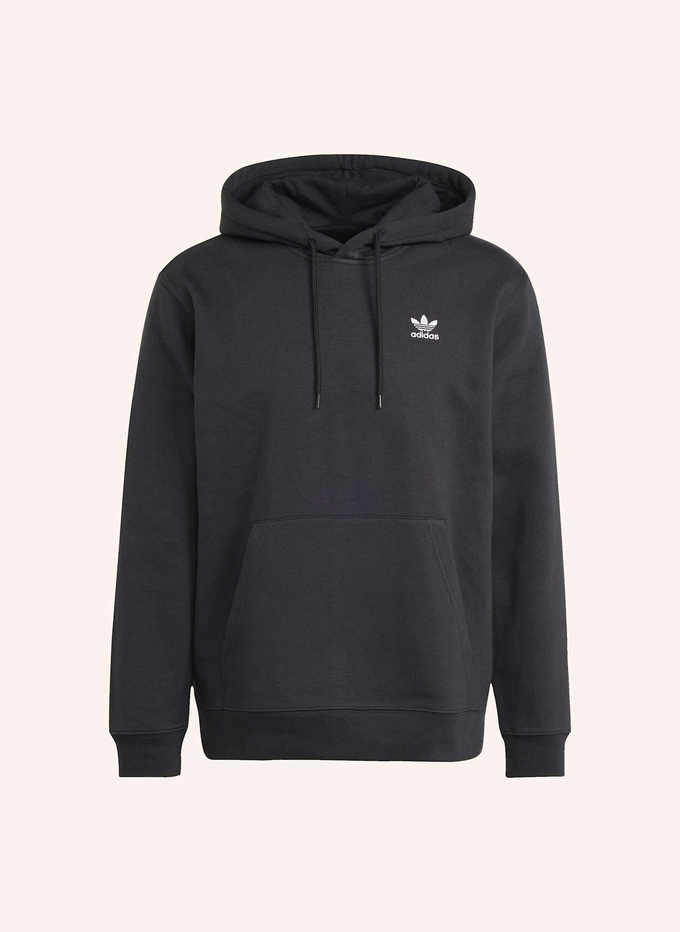 adidas Originals TREFOIL ESSENTIALS LOOSE HOODIE: SCHWARZ