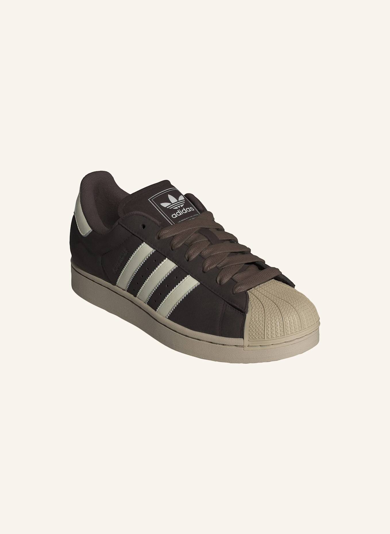 adidas Originals SUPERSTAR II SCHUH: BRAUN/ WEISS/ BEIGE