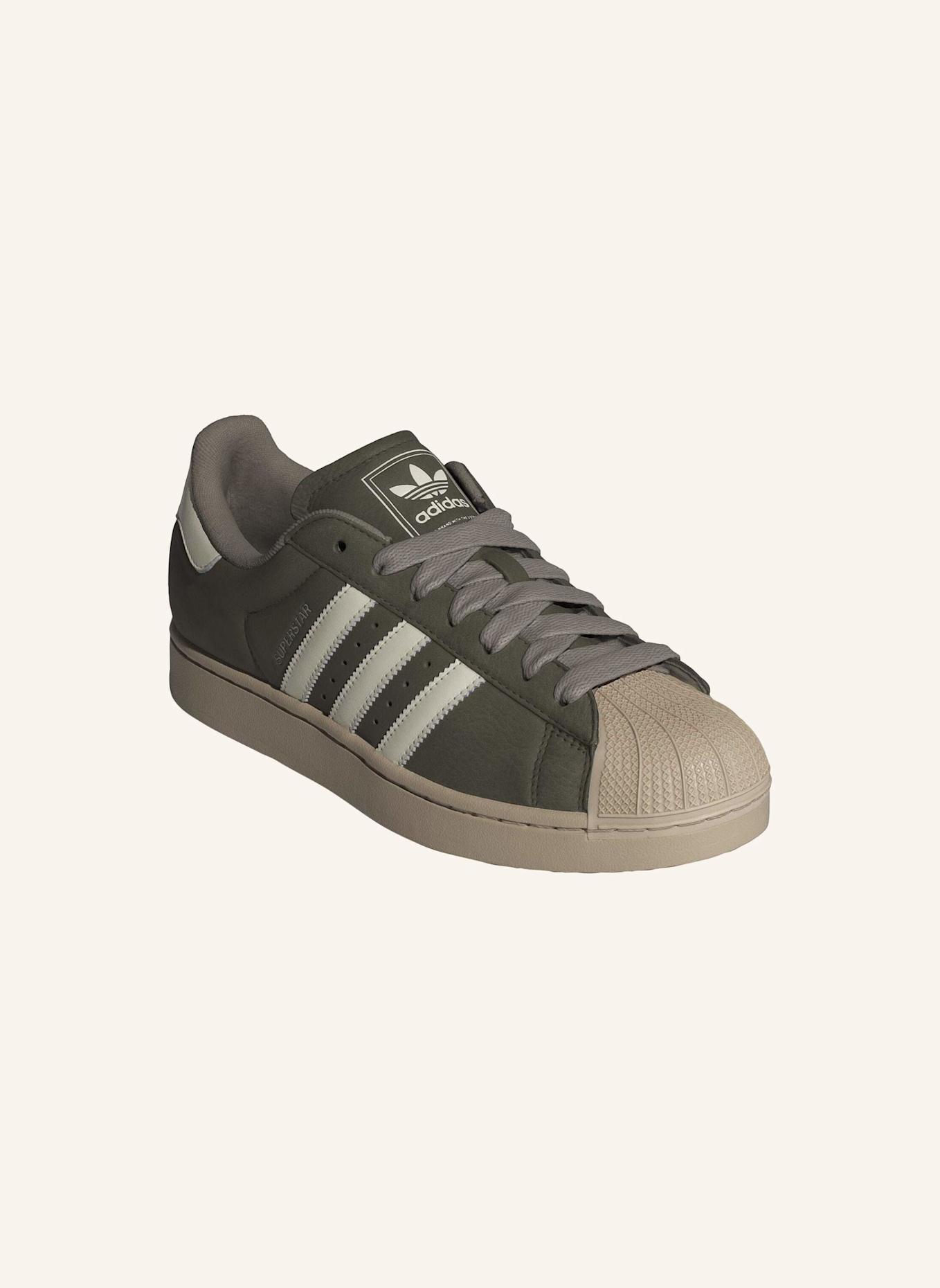 adidas Originals SUPERSTAR II SCHUH: GRÜN/ WEISS/ BEIGE