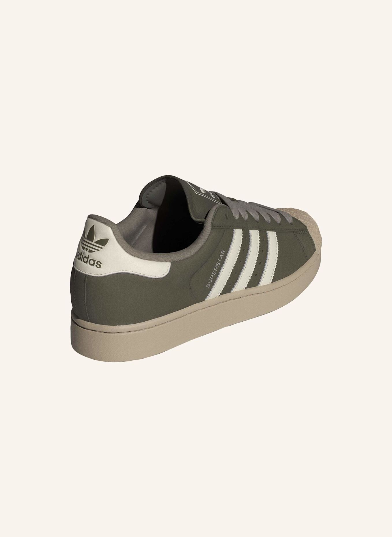 adidas Originals SUPERSTAR II SCHUH: GRÜN/ WEISS/ BEIGE