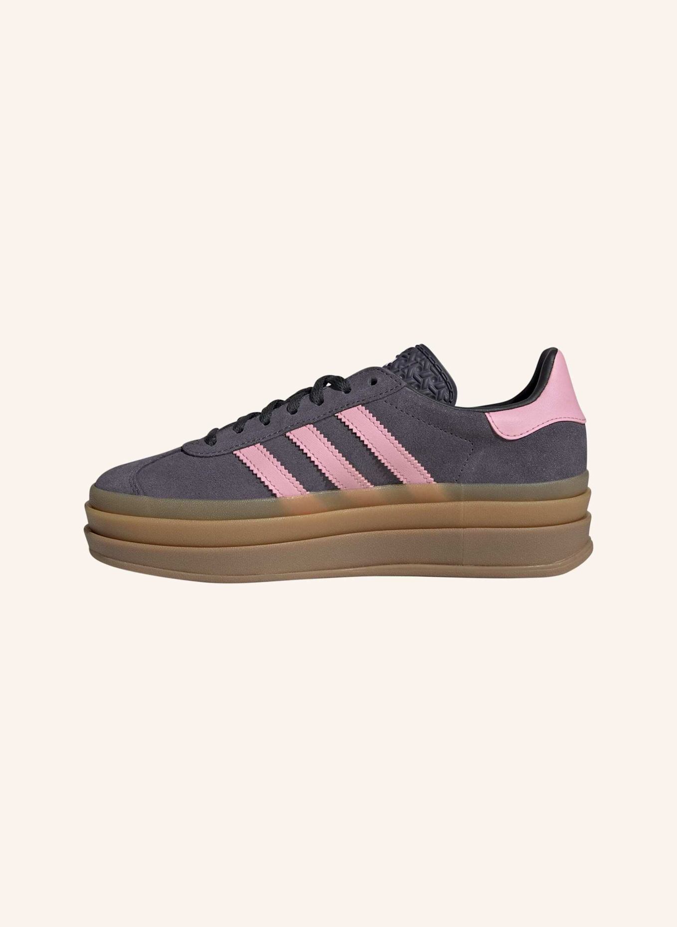 adidas Originals GAZELLE BOLD SCHUH: GRAU/ ROSA