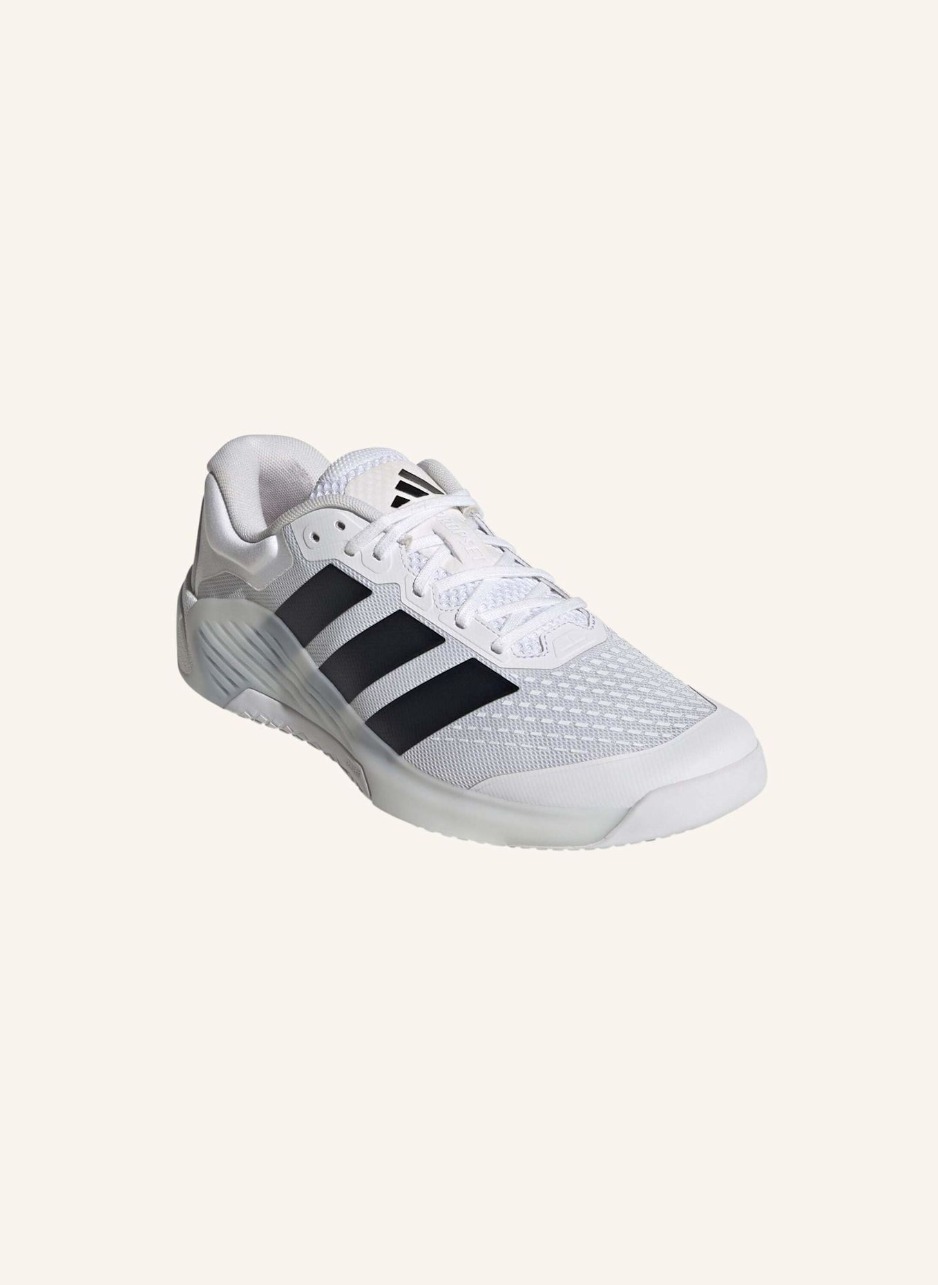 adidas Fitnessschuhe DROPSET 4 POWER: WEISS/ SCHWARZ/ ROT