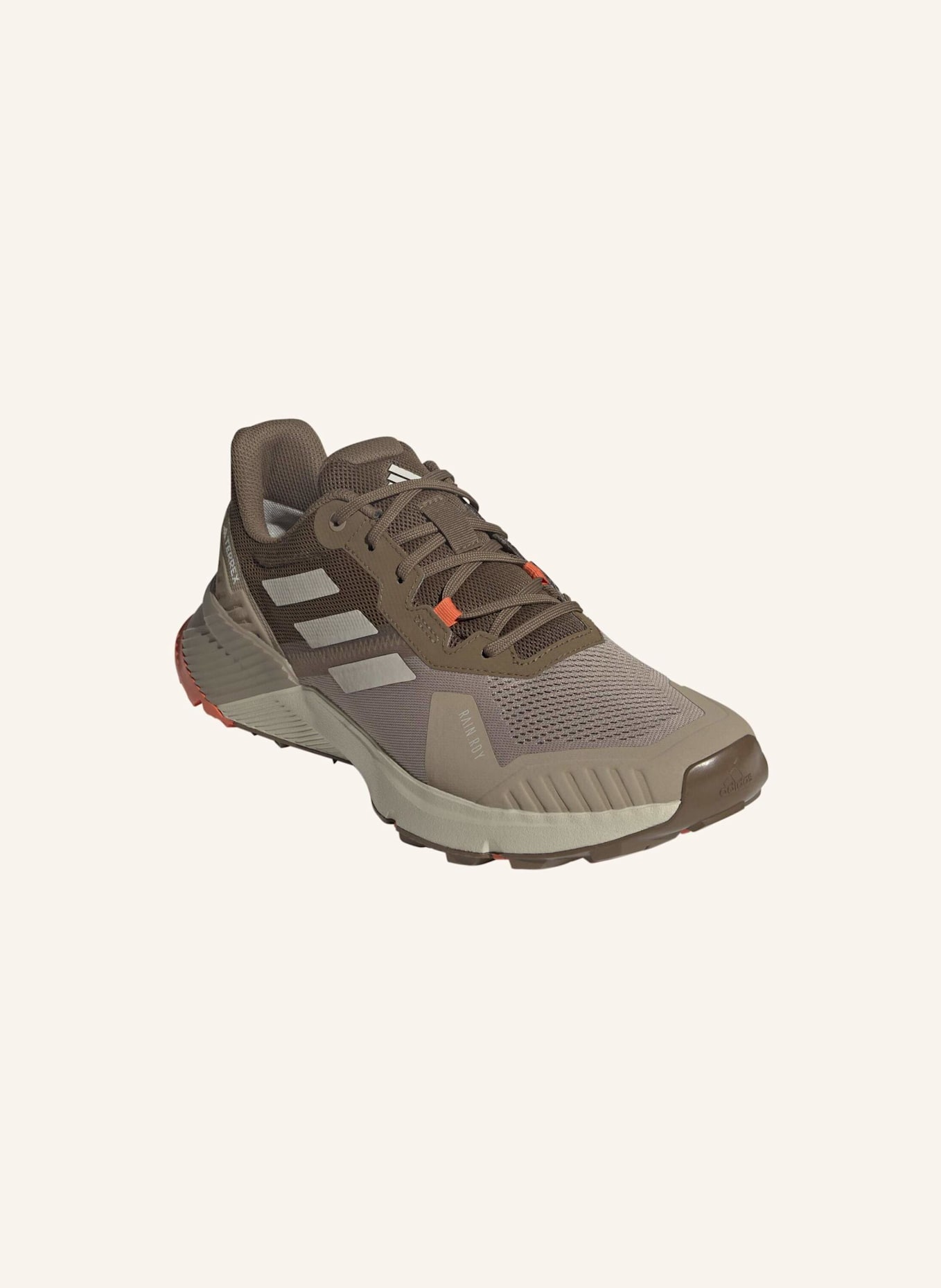 adidas TERREX TERREX SOULSTRIDE RAIN.RDY TRAILRUNNING-SCHUH: BEIGE/ BRAUN