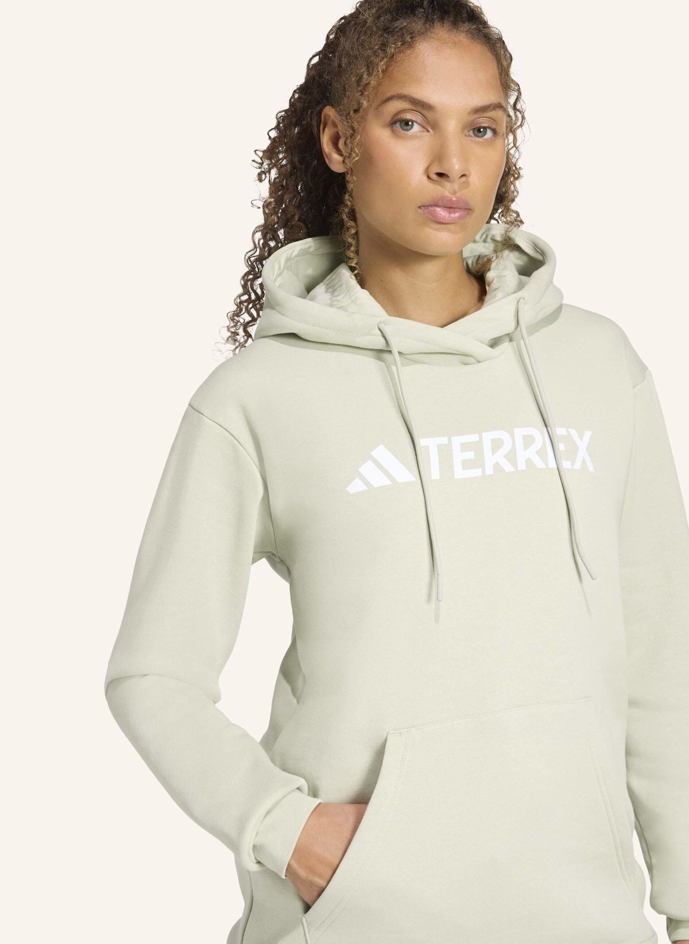 adidas TERREX TERREX MULTI LARGE LOGO HOODIE: GRÜN