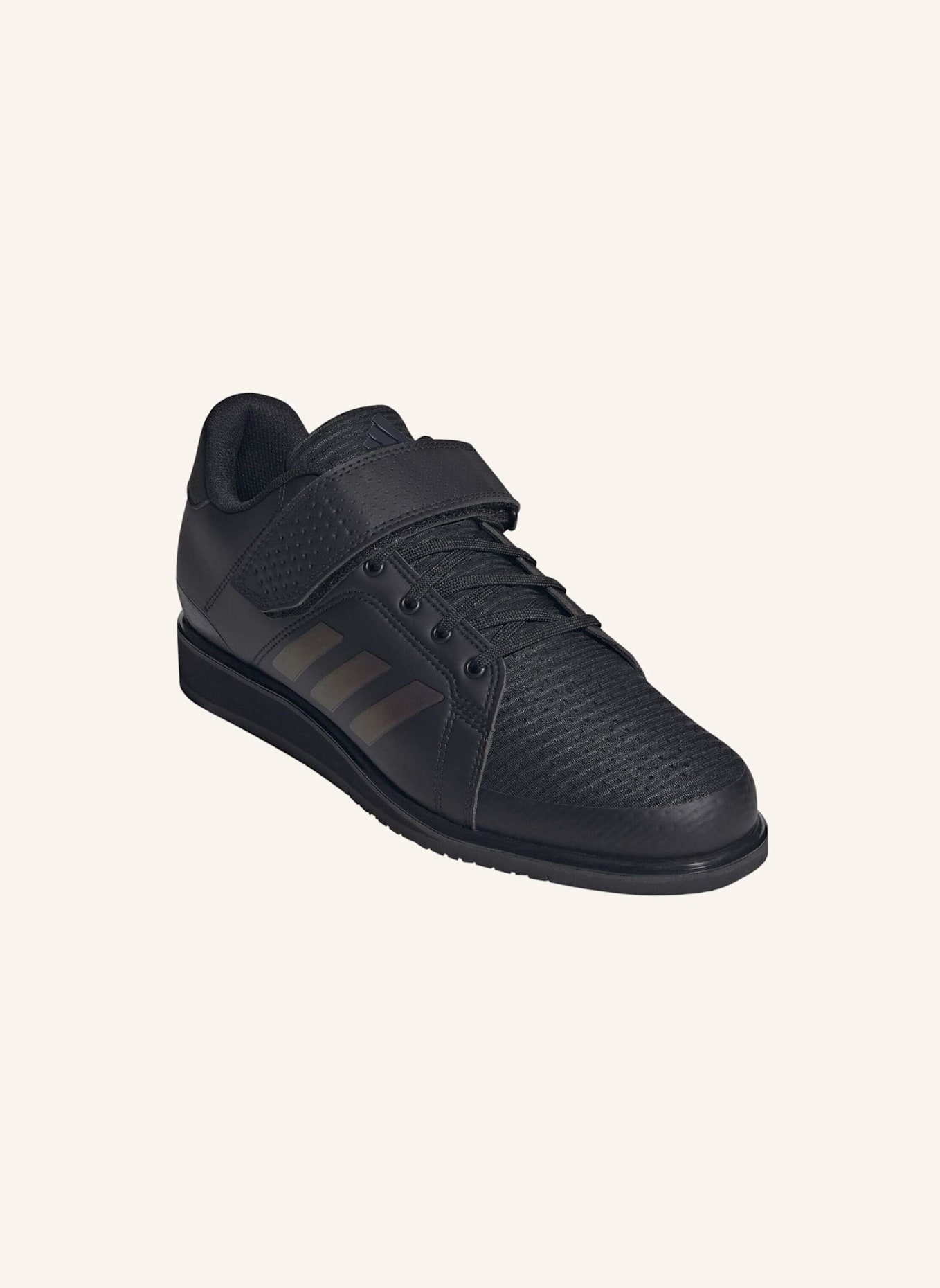 adidas APWR PERFECT 3 GEWICHTHEBERSCHUHE: SCHWARZ/ GRAU