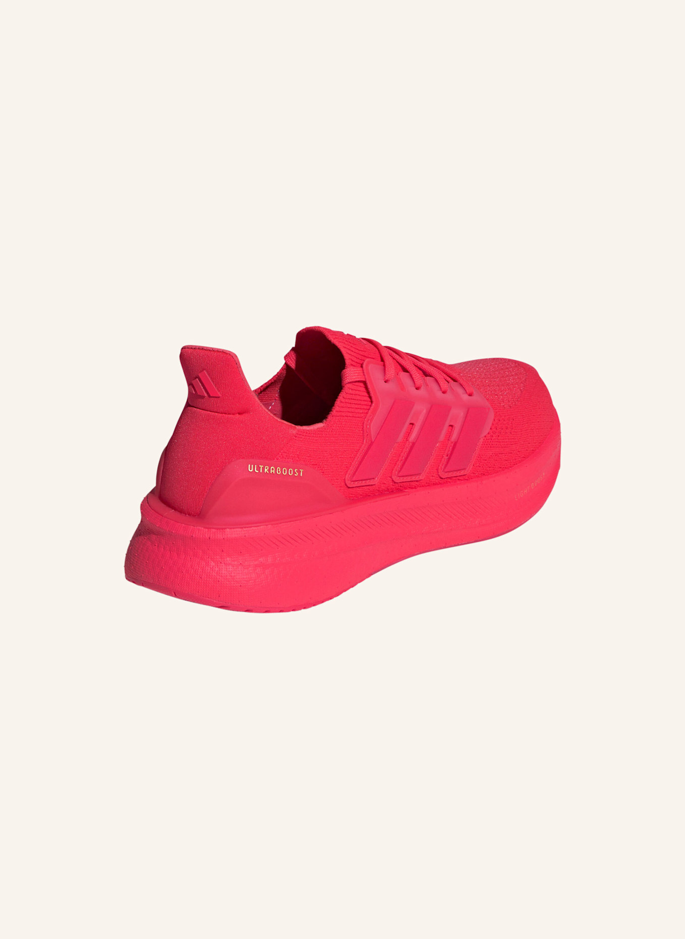 adidas ULTRABOOST 5 LAUFSCHUH: ROT/ GOLD