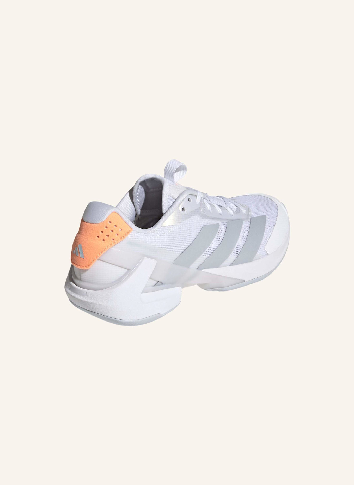 adidas Tennisschuhe ADIZERO UBERSONIC 5: WEISS/ BLAU/ ORANGE