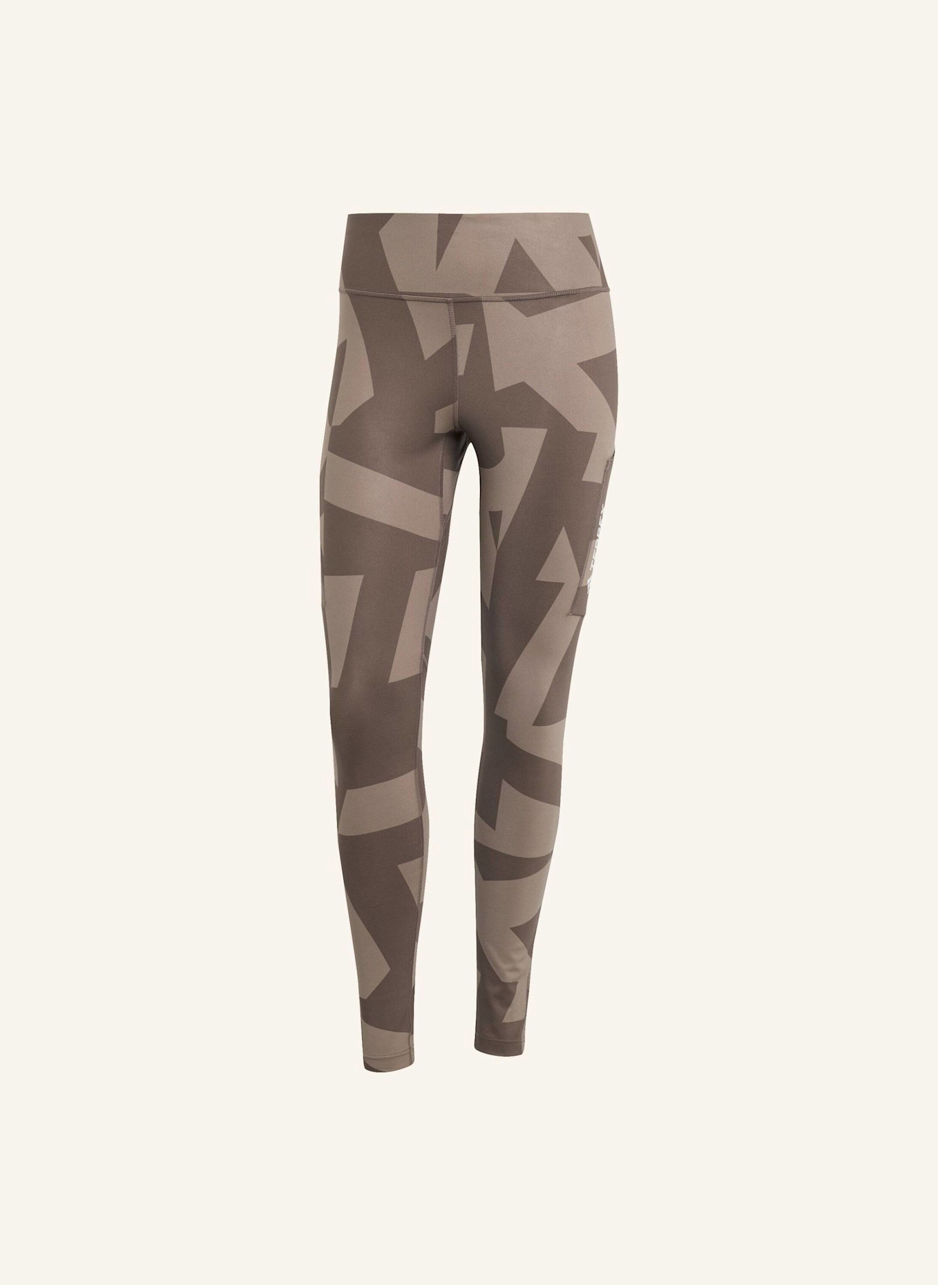 adidas TERREX TERREX MULTI PRINTED LEGGINGS: BRAUN