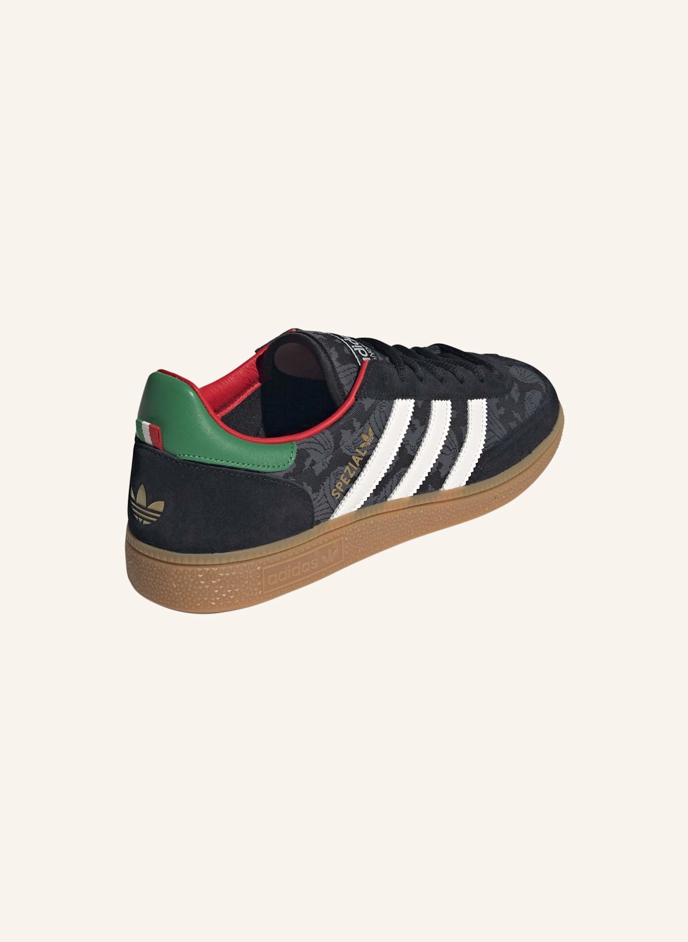 adidas Originals HANDBALL SPEZIAL SCHUH: SCHWARZ/ WEISS/ GRÜN