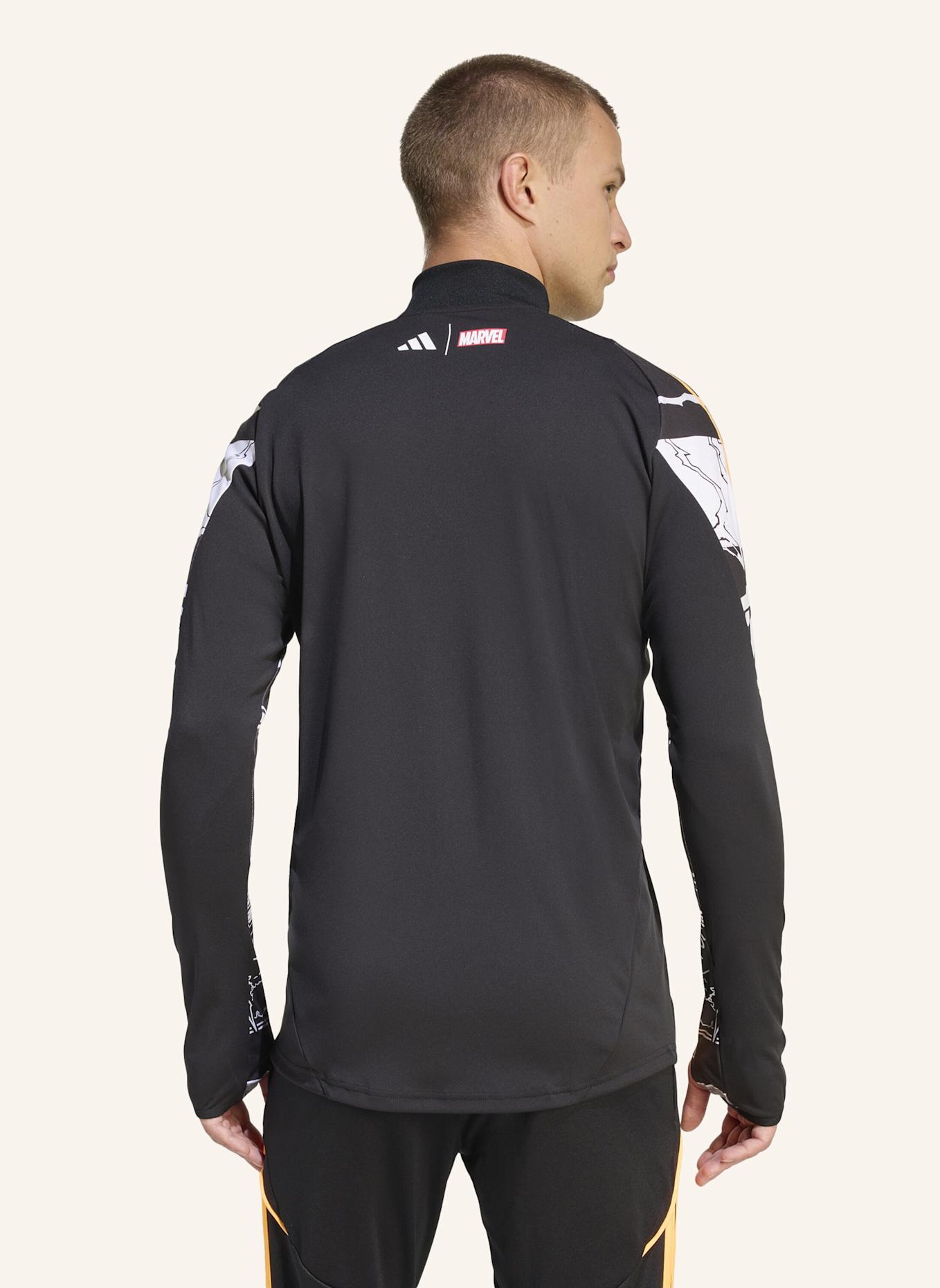 adidas ALL BLACKS MARVEL TRAININGSOBERTEIL: SCHWARZ