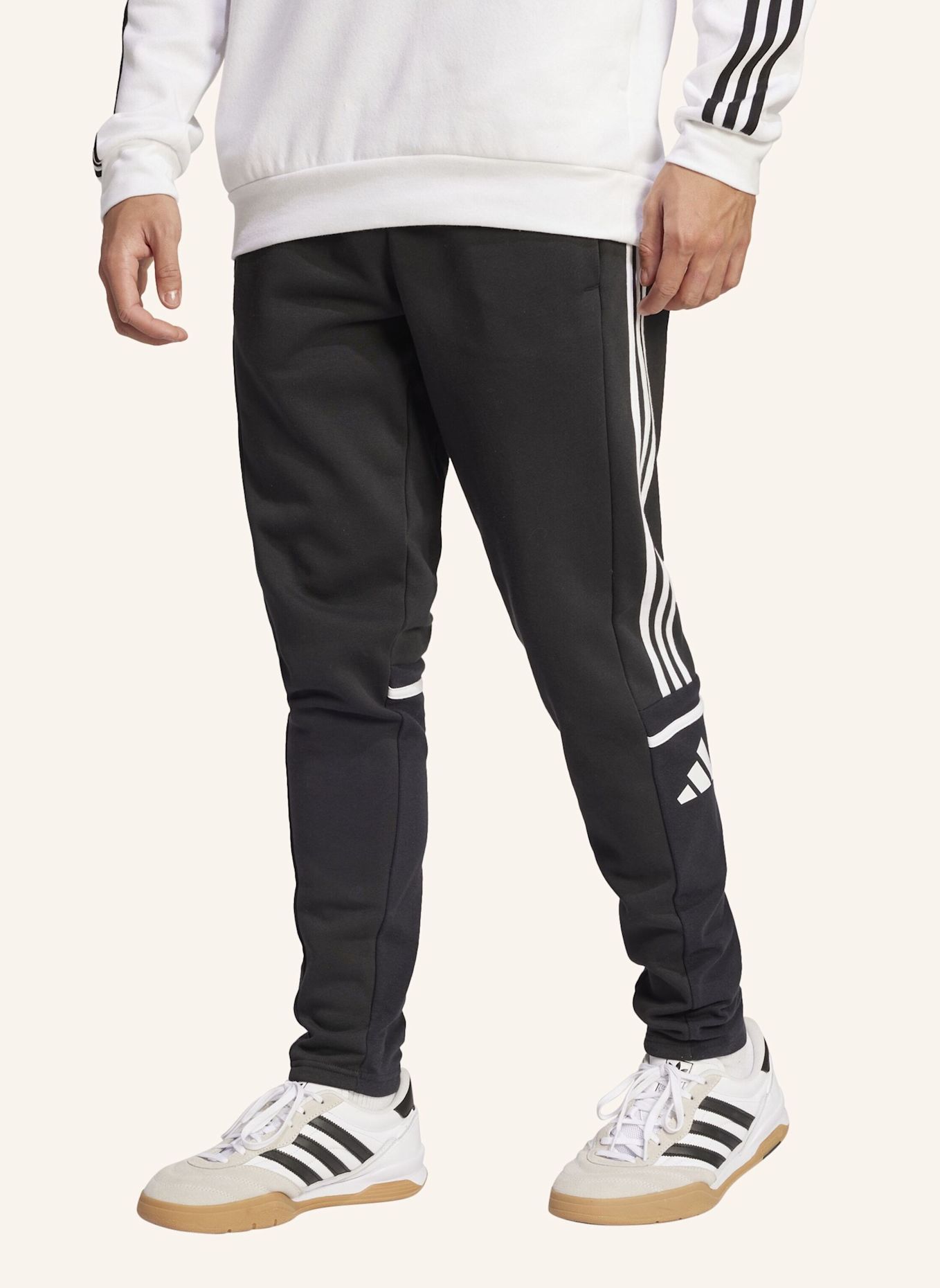 adidas SQUADRA 25 JOGGINGHOSE: SCHWARZ / WEISS