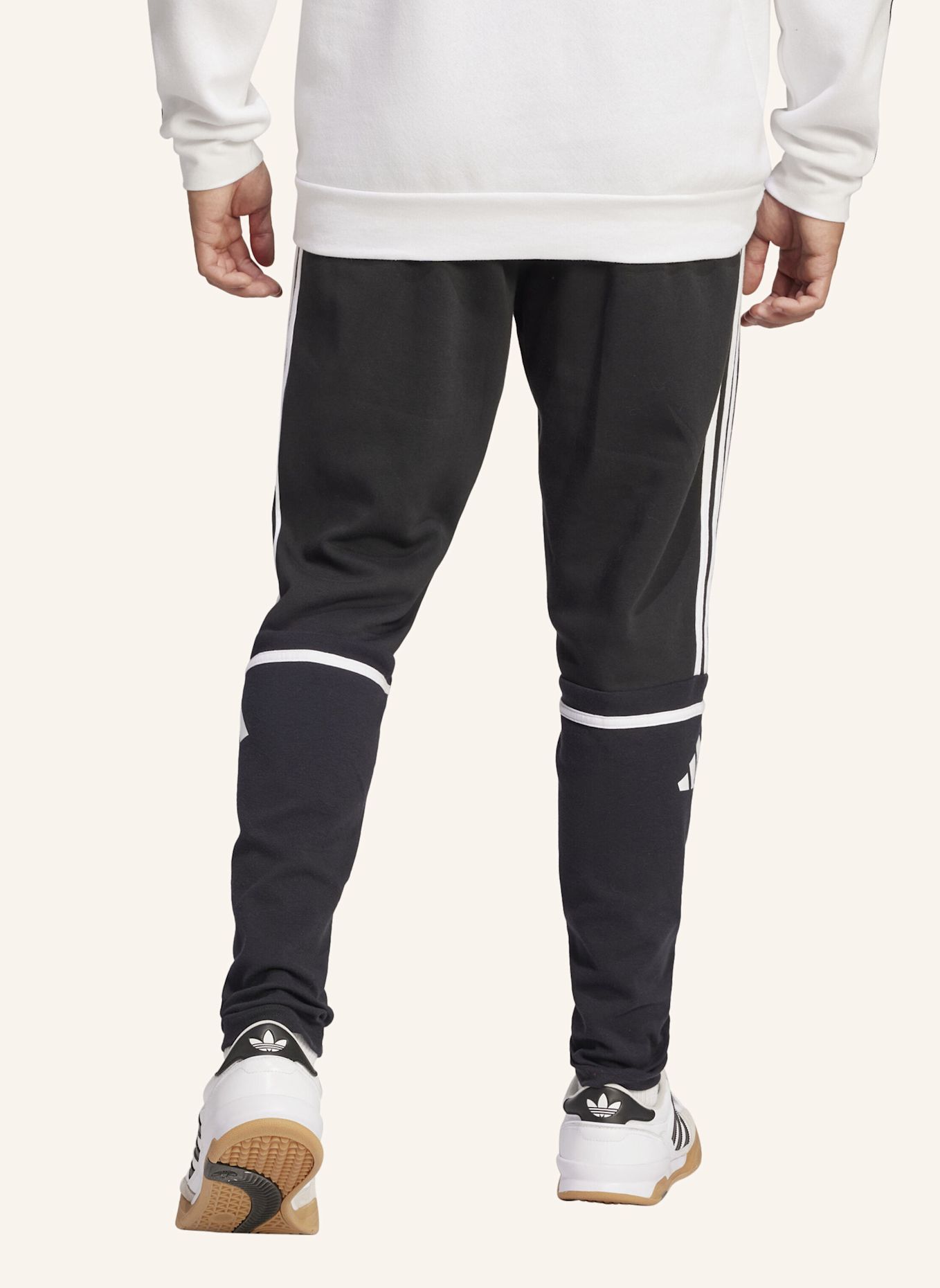 adidas SQUADRA 25 JOGGINGHOSE: SCHWARZ / WEISS